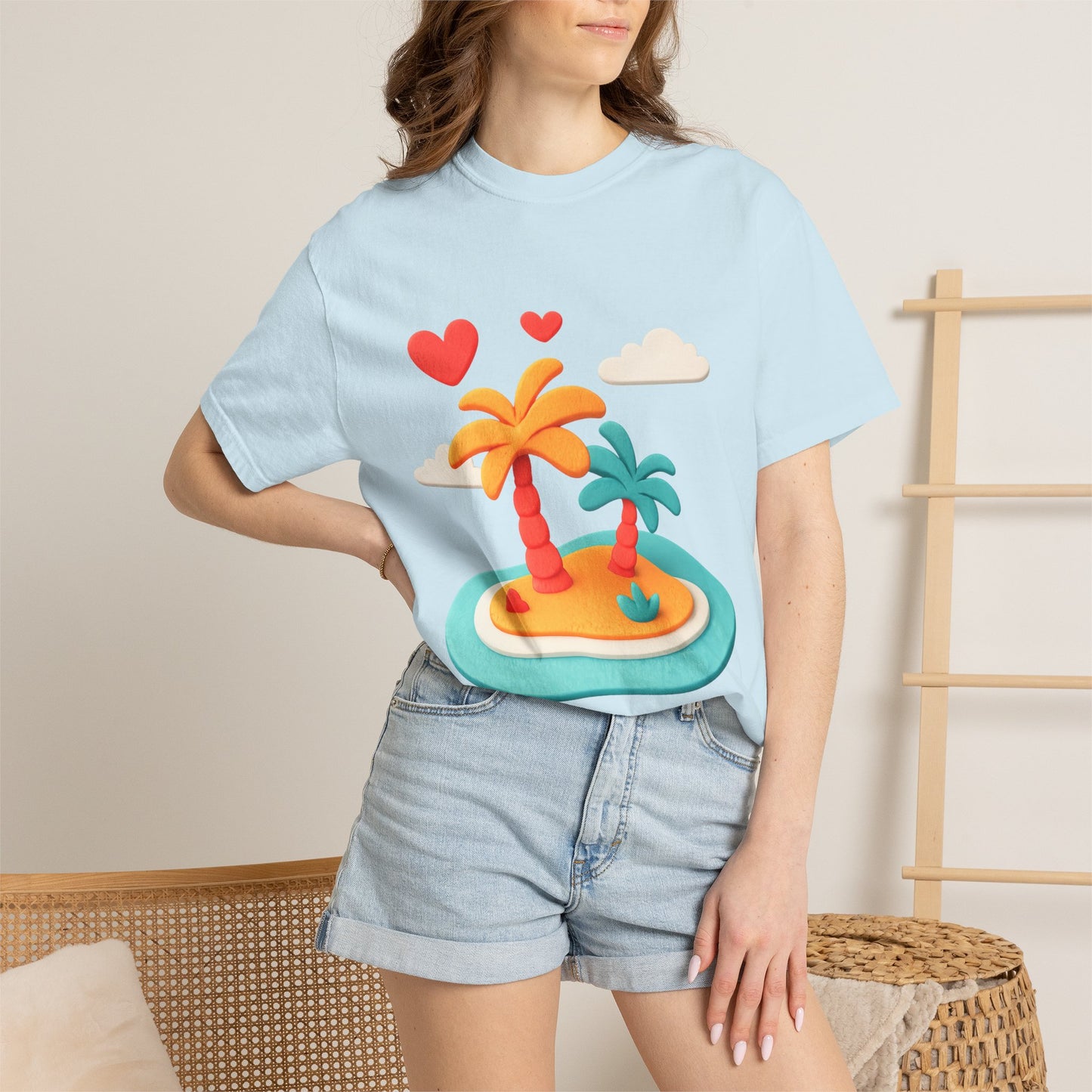 Tropical Love Island Tee — Comfort Colors