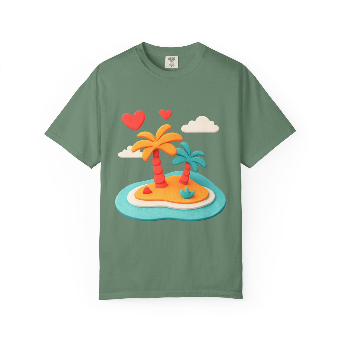 Tropical Love Island Tee — Comfort Colors