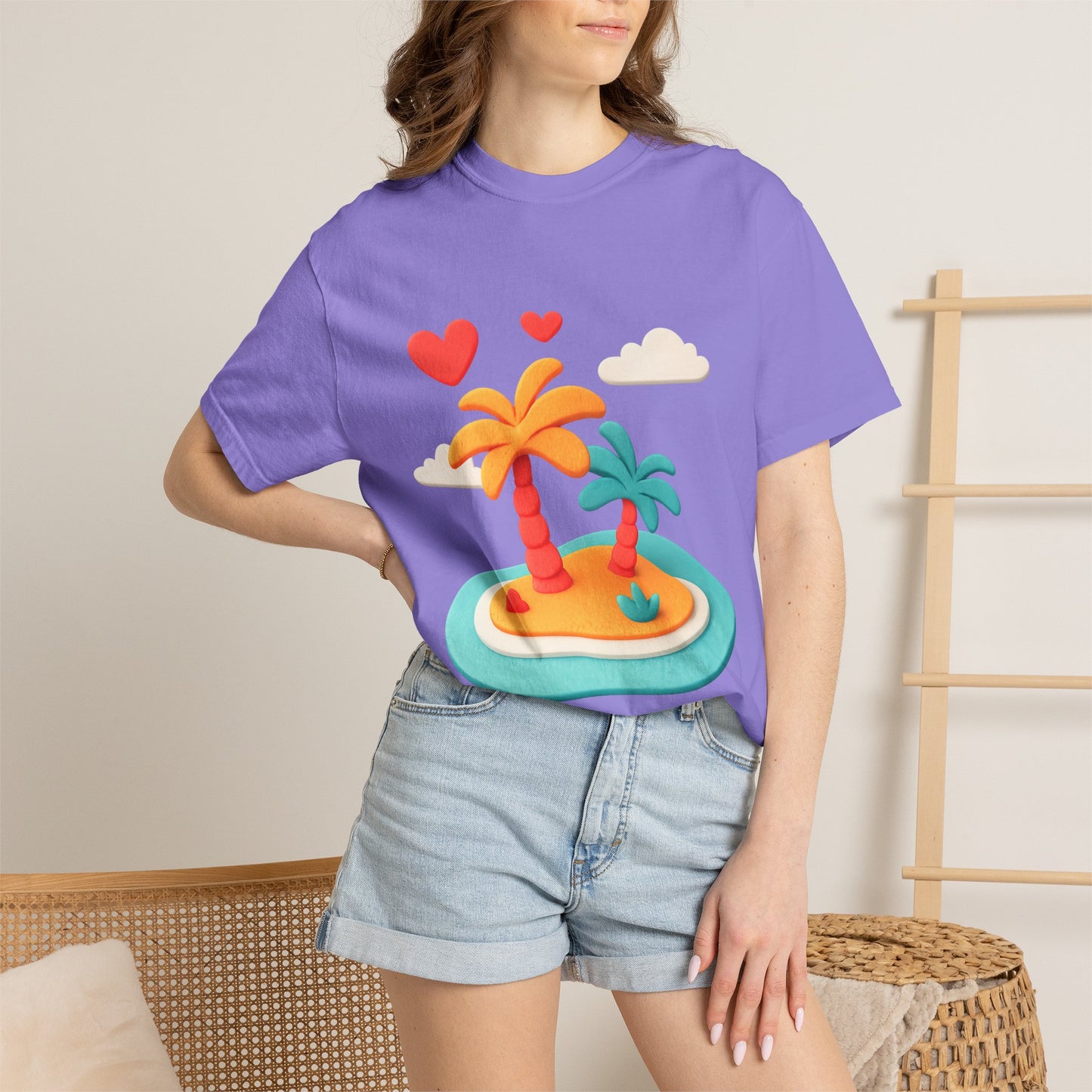 Tropical Love Island Tee — Comfort Colors