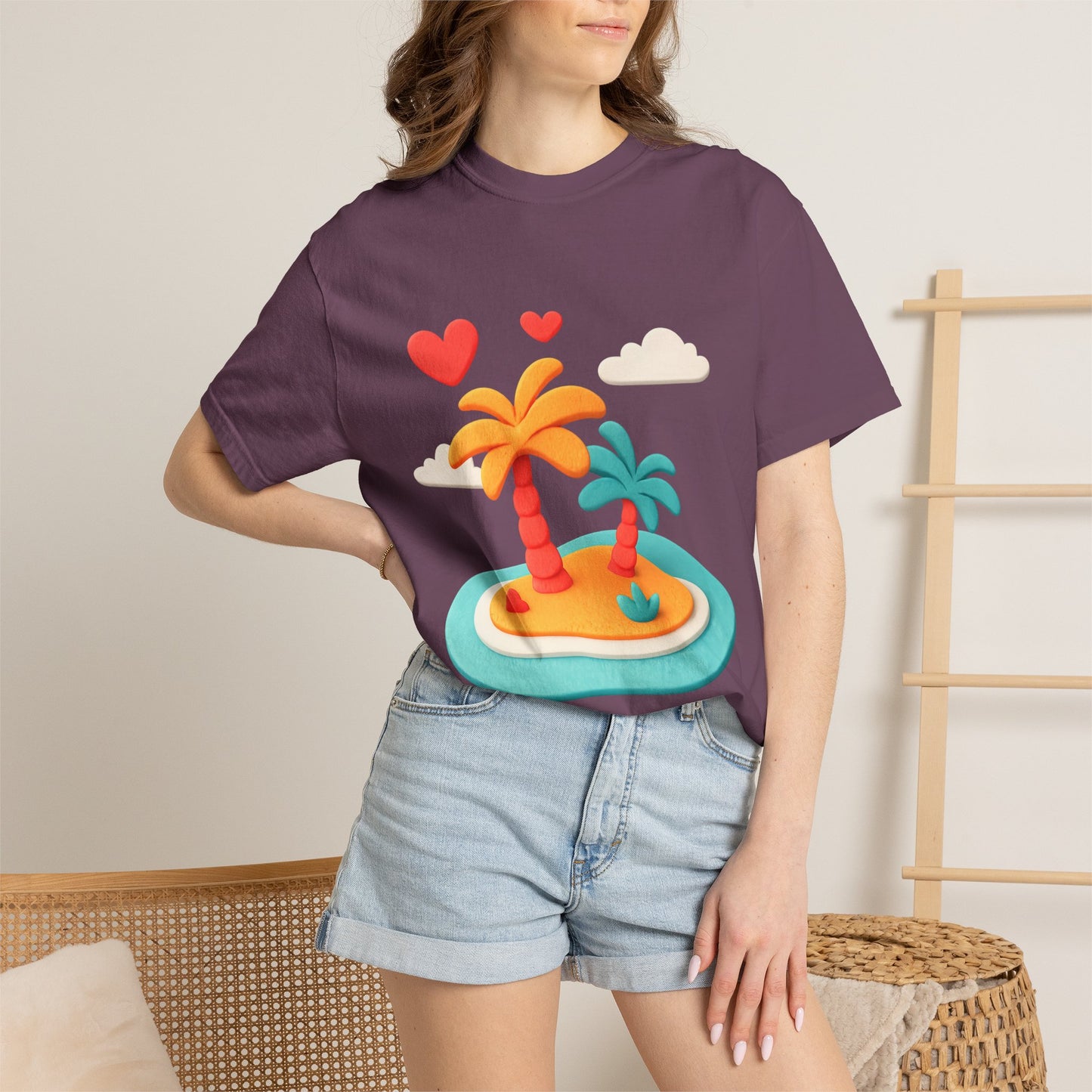 Tropical Love Island Tee — Comfort Colors