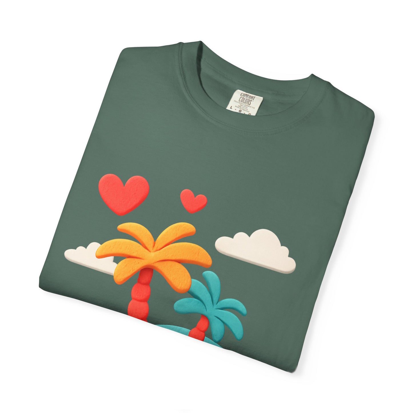 Tropical Love Island Tee — Comfort Colors