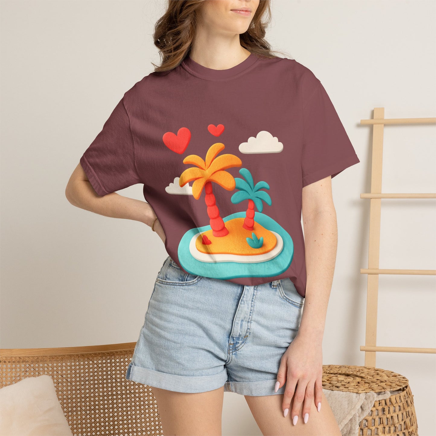 Tropical Love Island Tee — Comfort Colors
