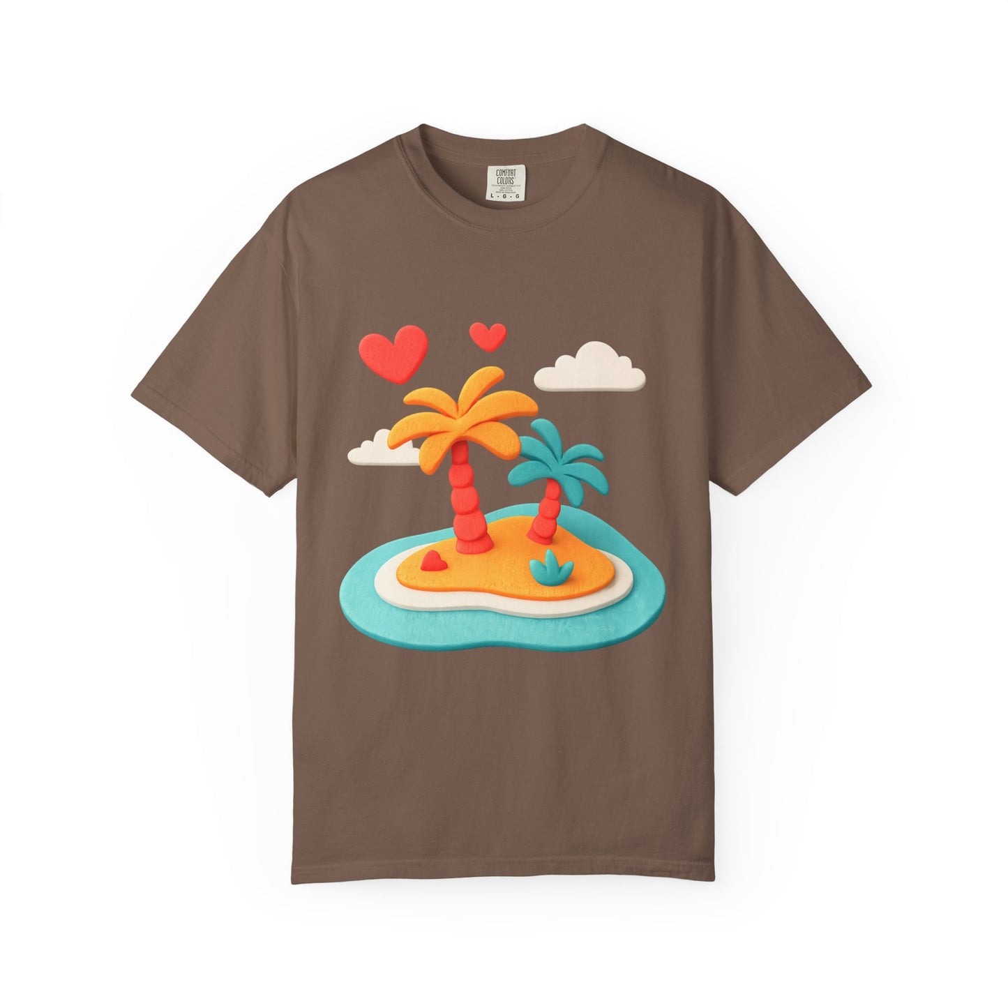 Tropical Love Island Tee — Comfort Colors