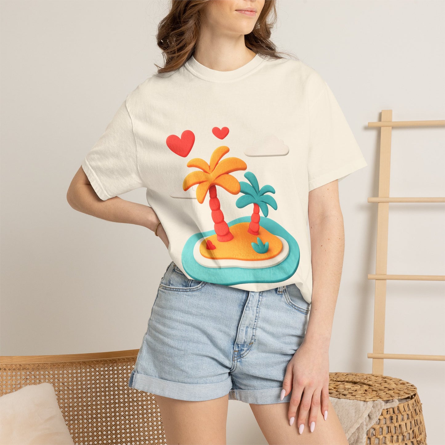 Tropical Love Island Tee — Comfort Colors