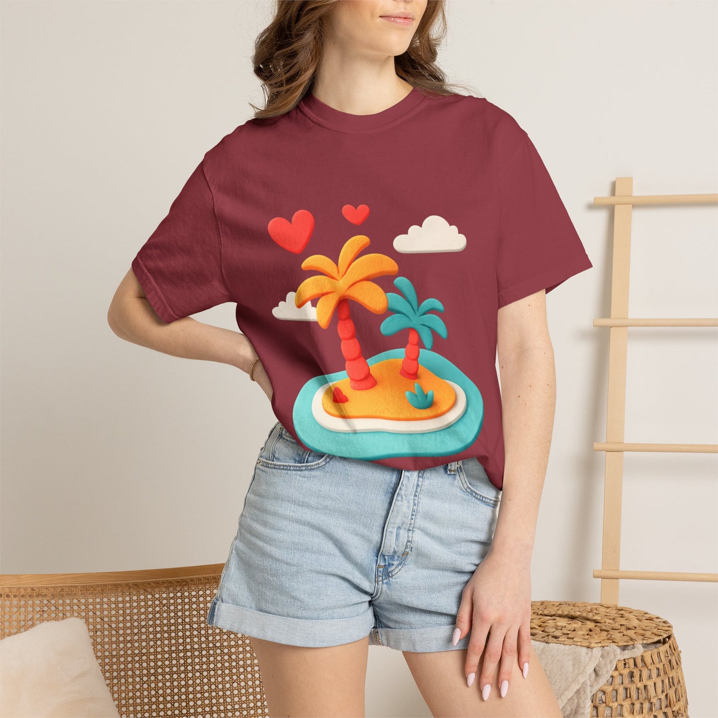 Tropical Love Island Tee — Comfort Colors