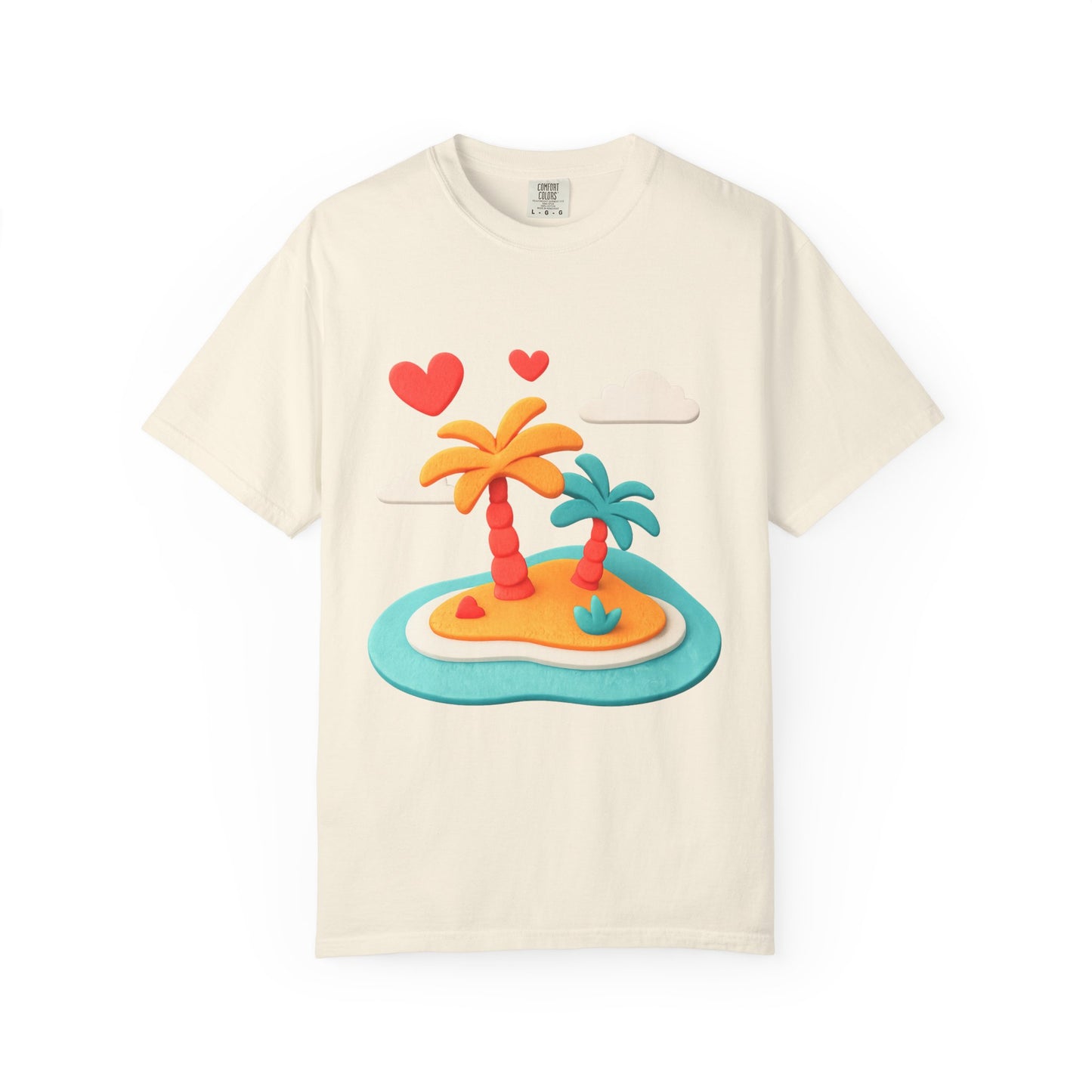 Tropical Love Island Tee — Comfort Colors