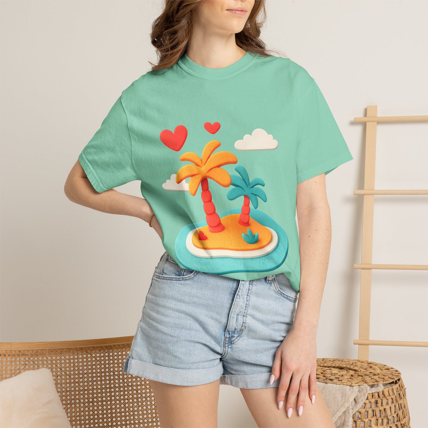 Tropical Love Island Tee — Comfort Colors