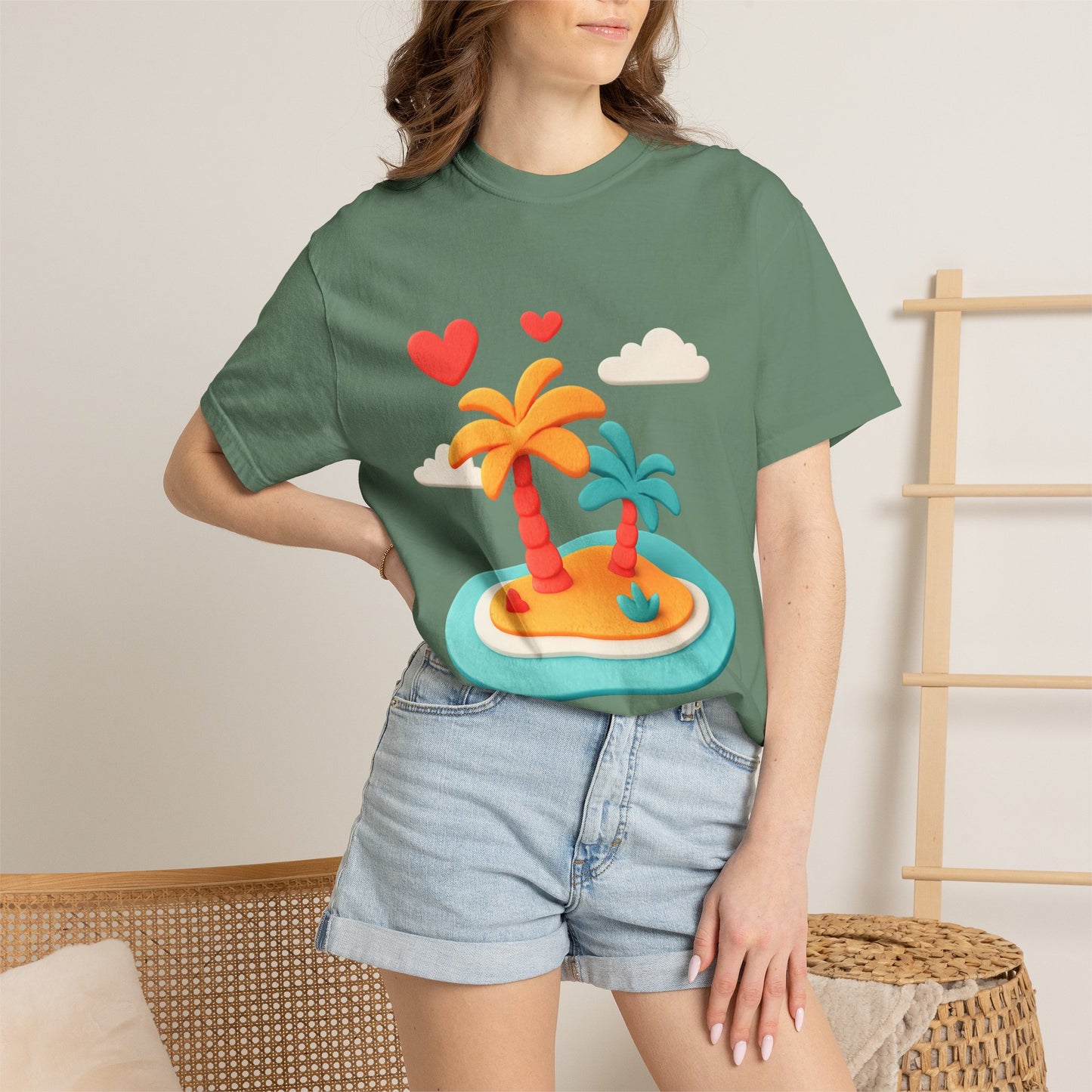 Tropical Love Island Tee — Comfort Colors