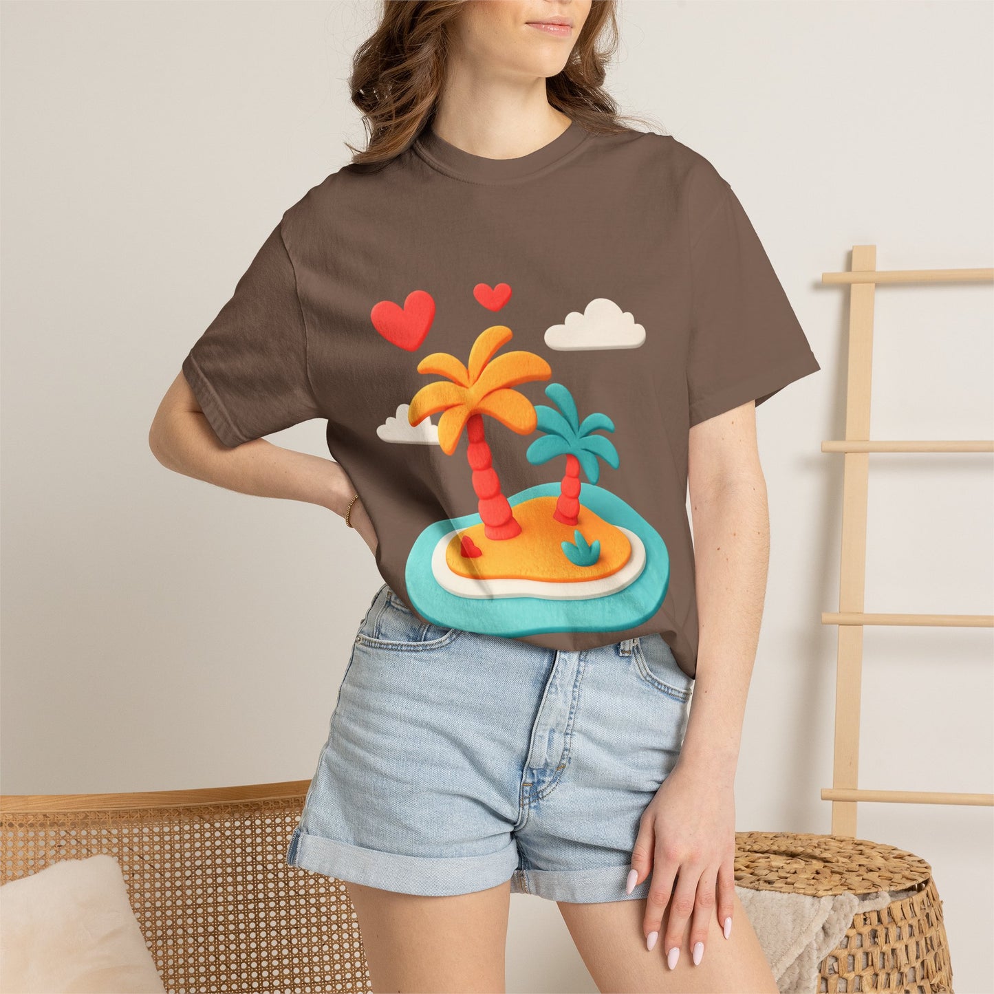 Tropical Love Island Tee — Comfort Colors