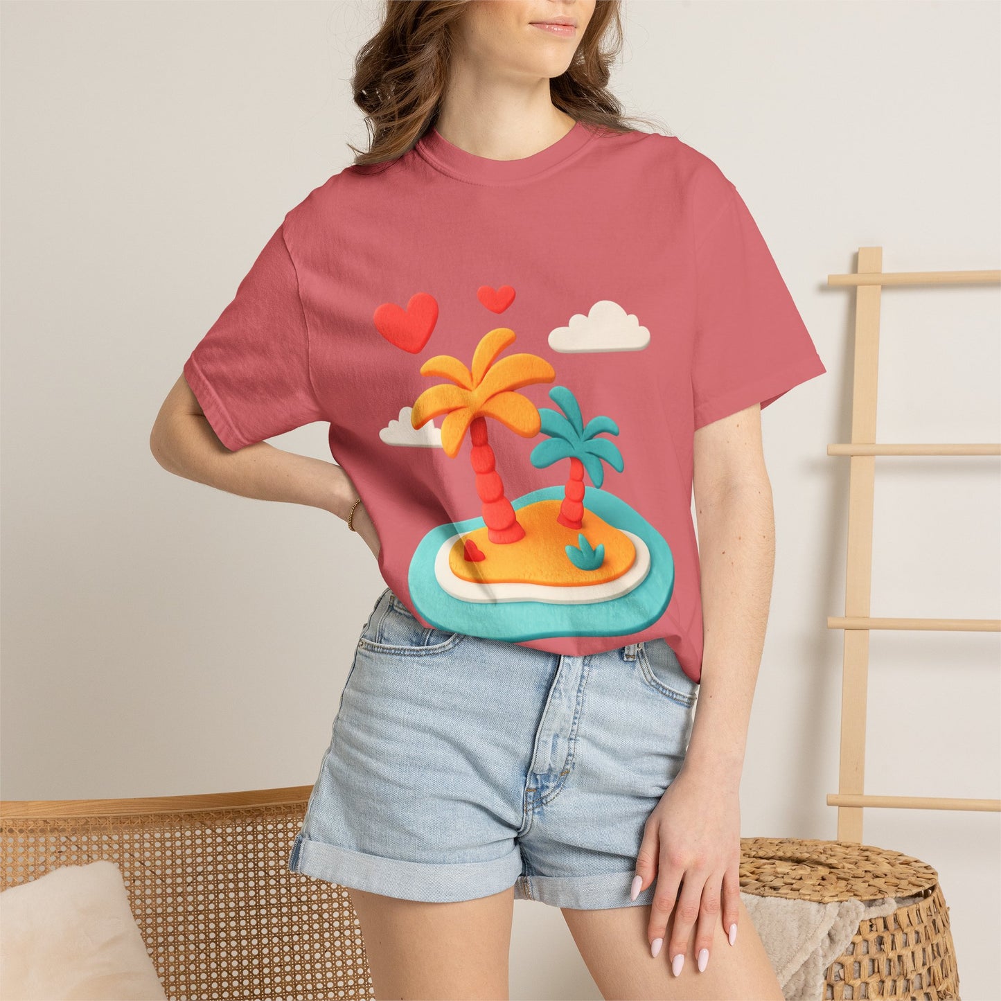 Tropical Love Island Tee — Comfort Colors