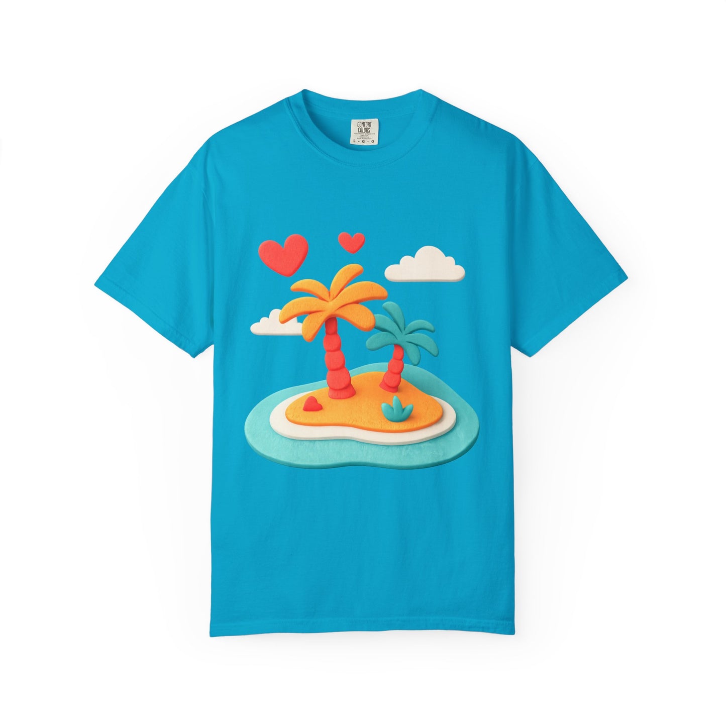 Tropical Love Island Tee — Comfort Colors