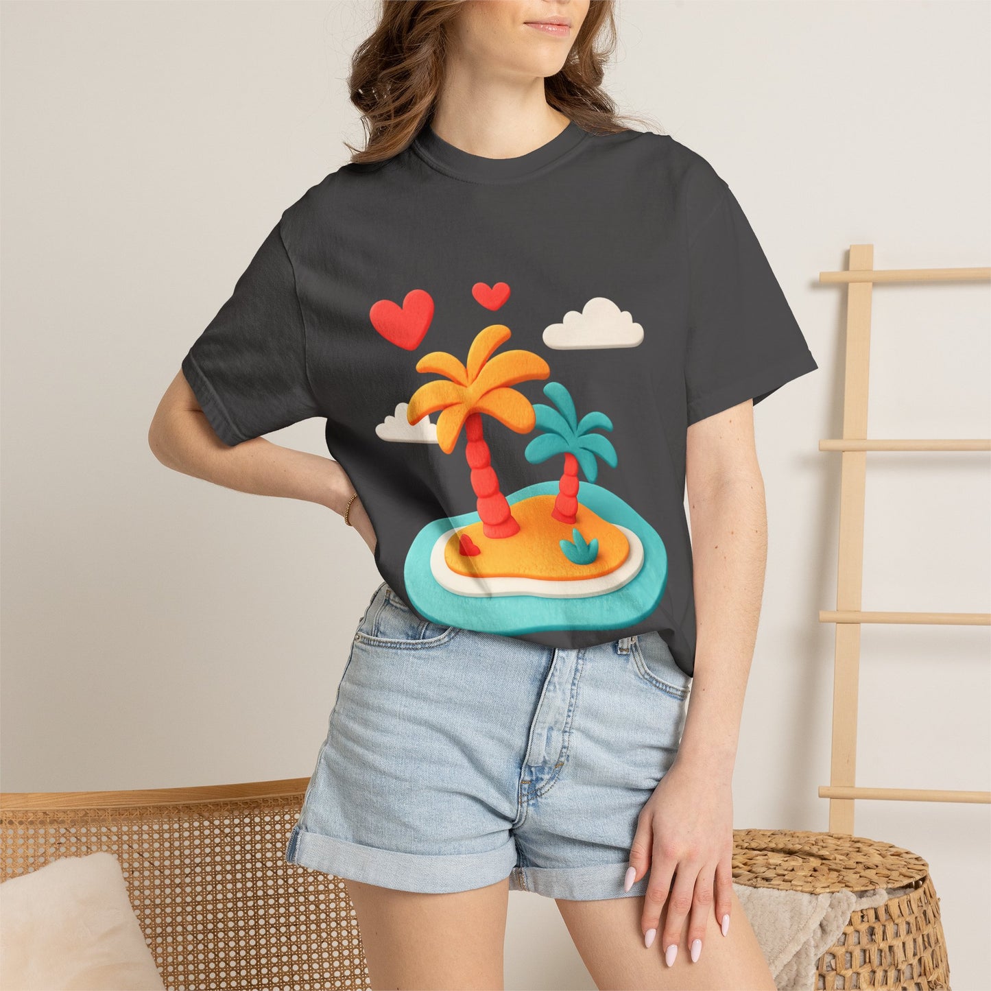 Tropical Love Island Tee — Comfort Colors