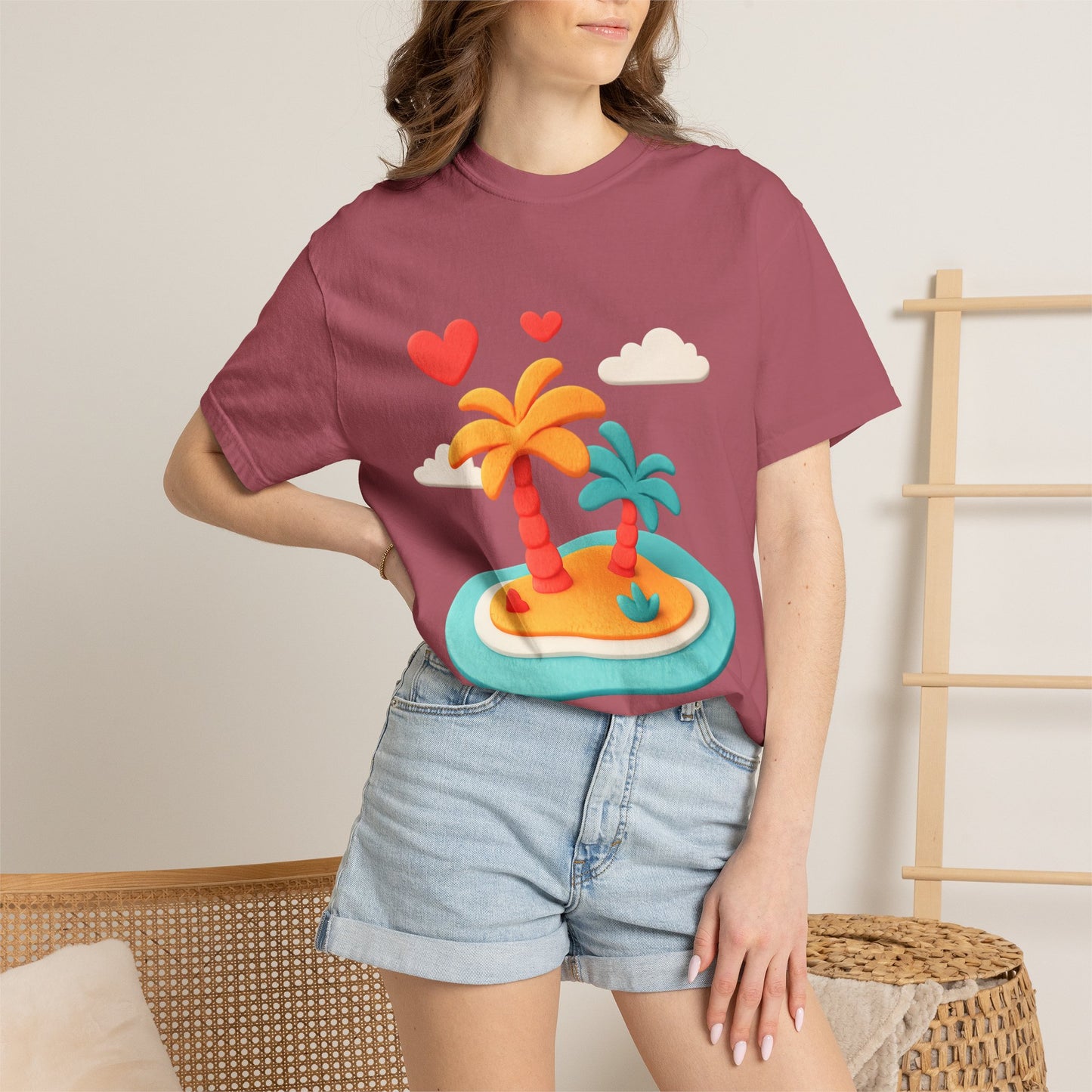 Tropical Love Island Tee — Comfort Colors