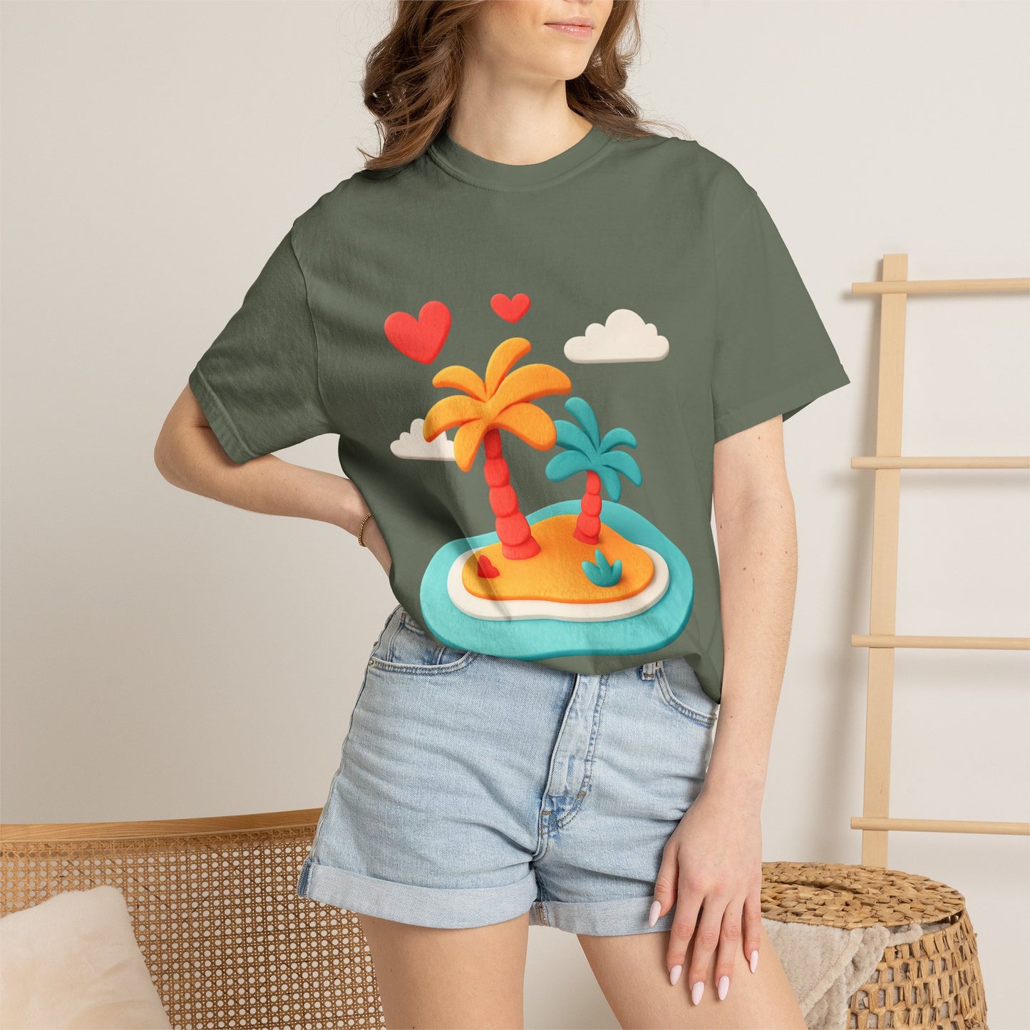 Tropical Love Island Tee — Comfort Colors