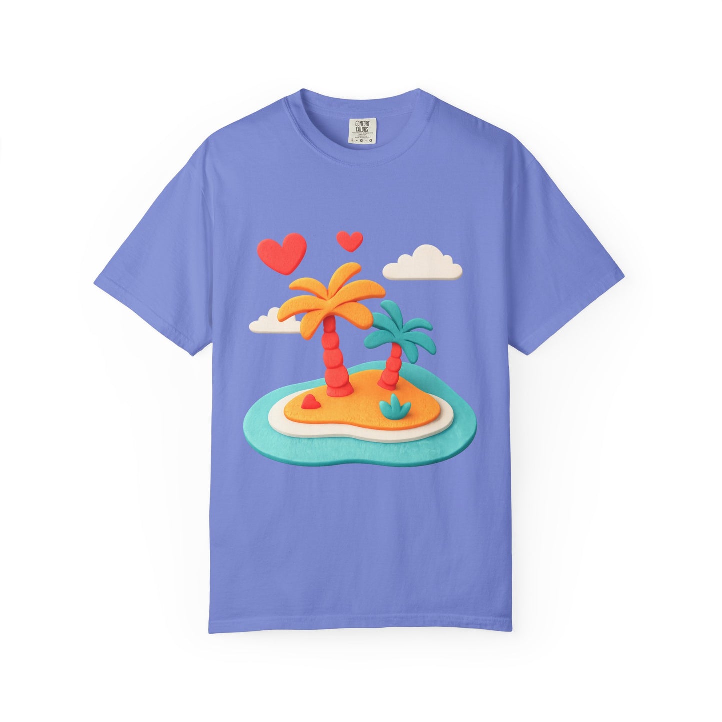 Tropical Love Island Tee — Comfort Colors