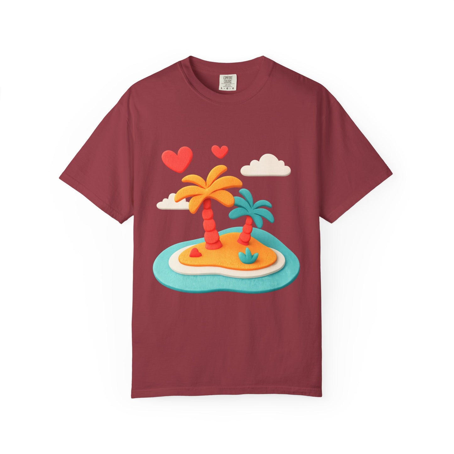 Tropical Love Island Tee — Comfort Colors