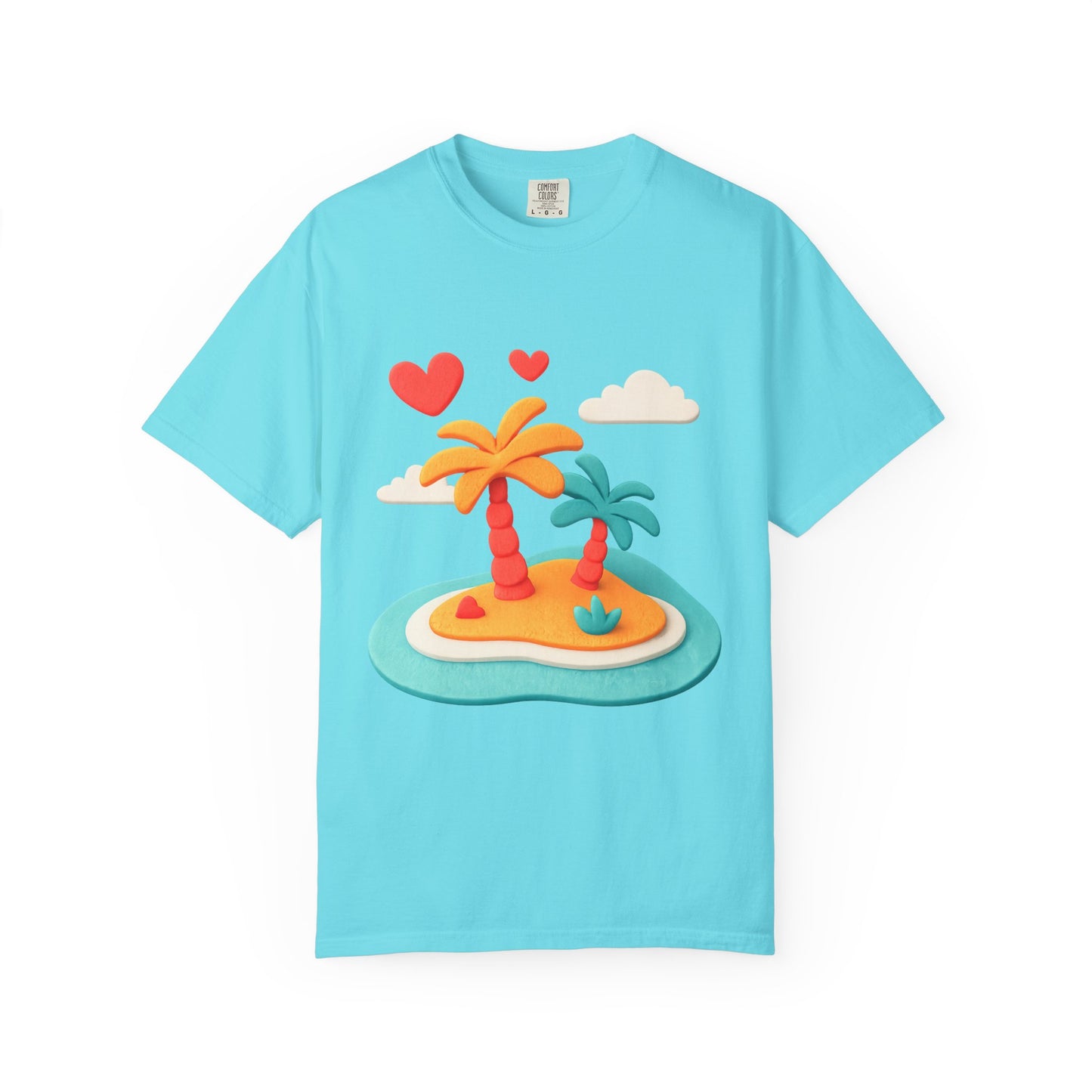 Tropical Love Island Tee — Comfort Colors