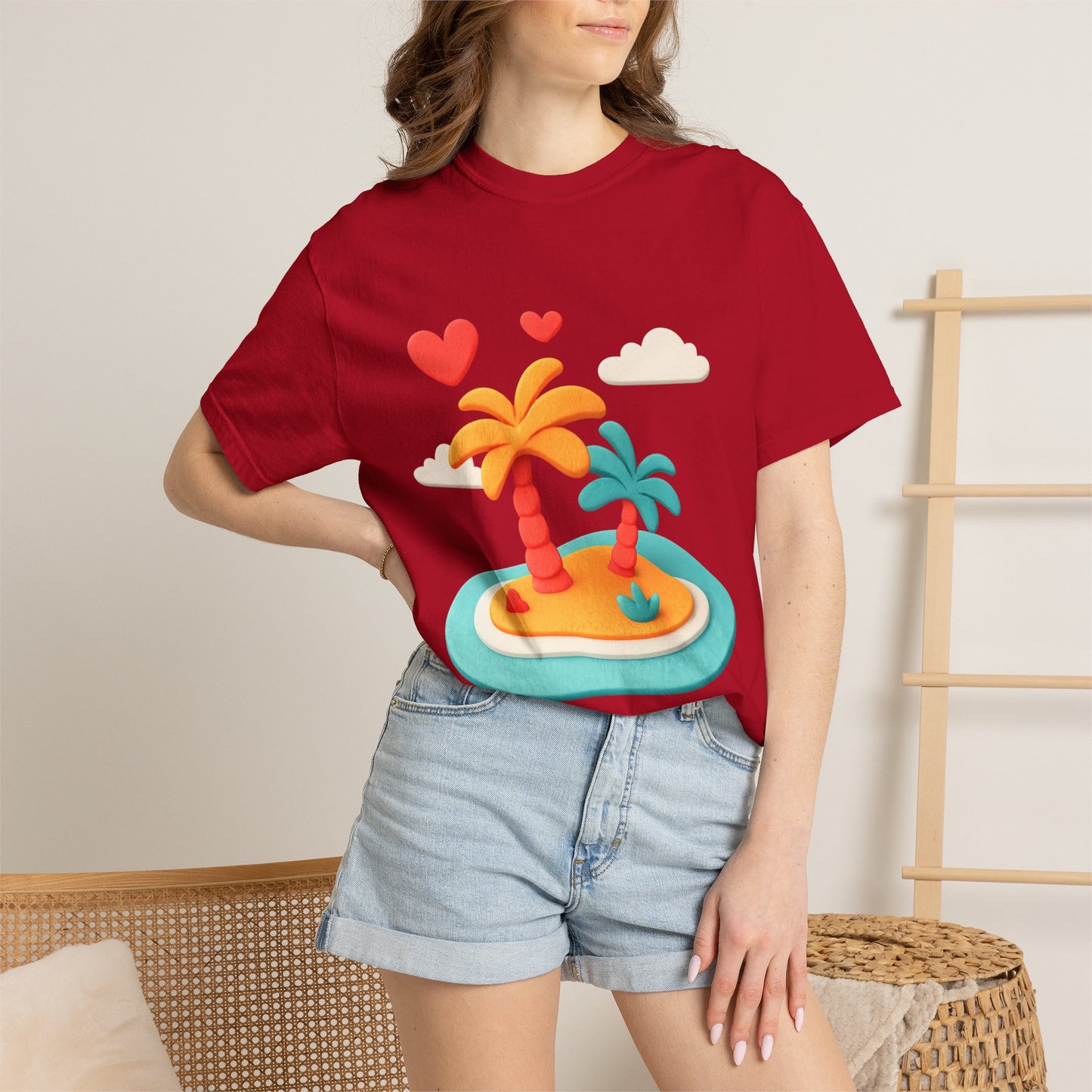 Tropical Love Island Tee — Comfort Colors