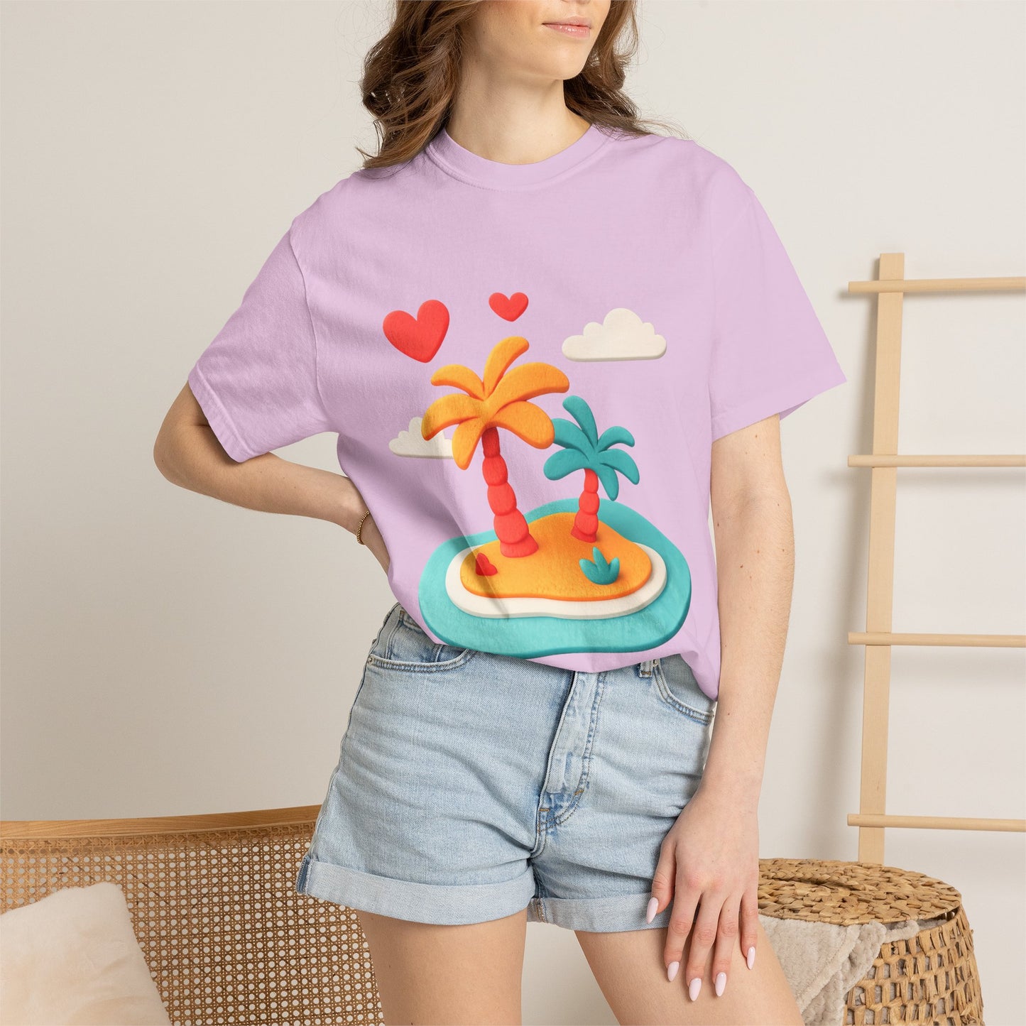 Tropical Love Island Tee — Comfort Colors