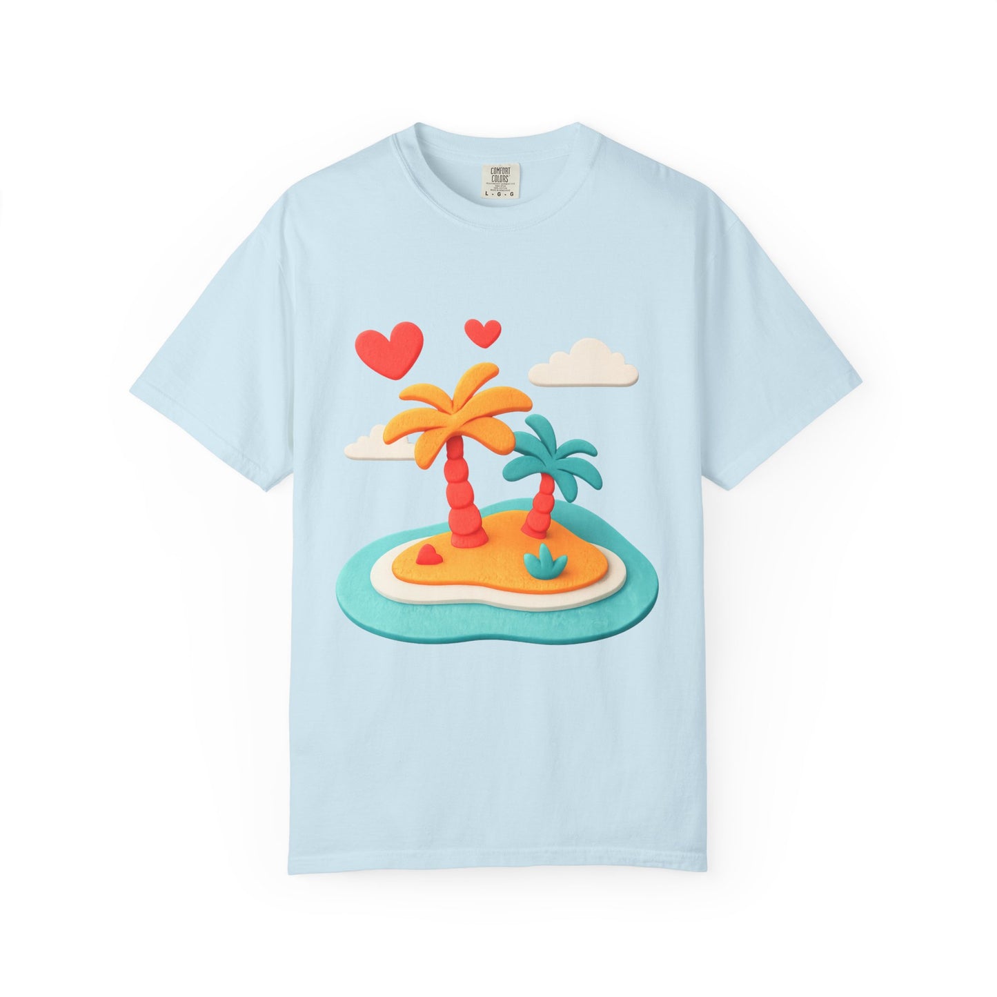 Tropical Love Island Tee — Comfort Colors