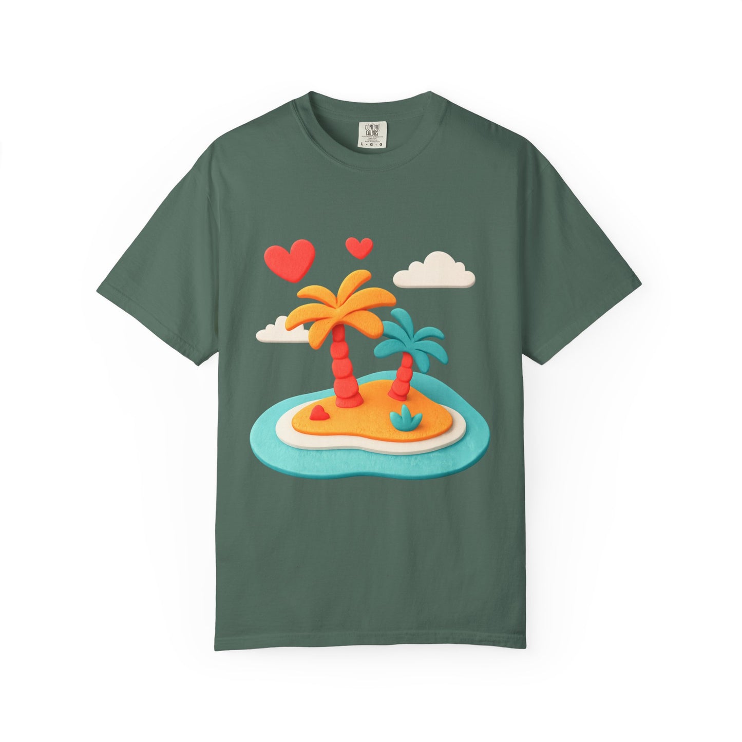Tropical Love Island Tee — Comfort Colors