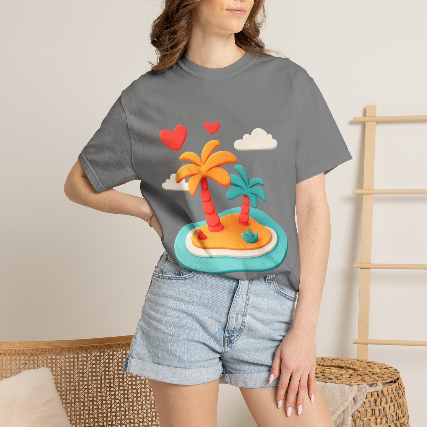 Tropical Love Island Tee — Comfort Colors