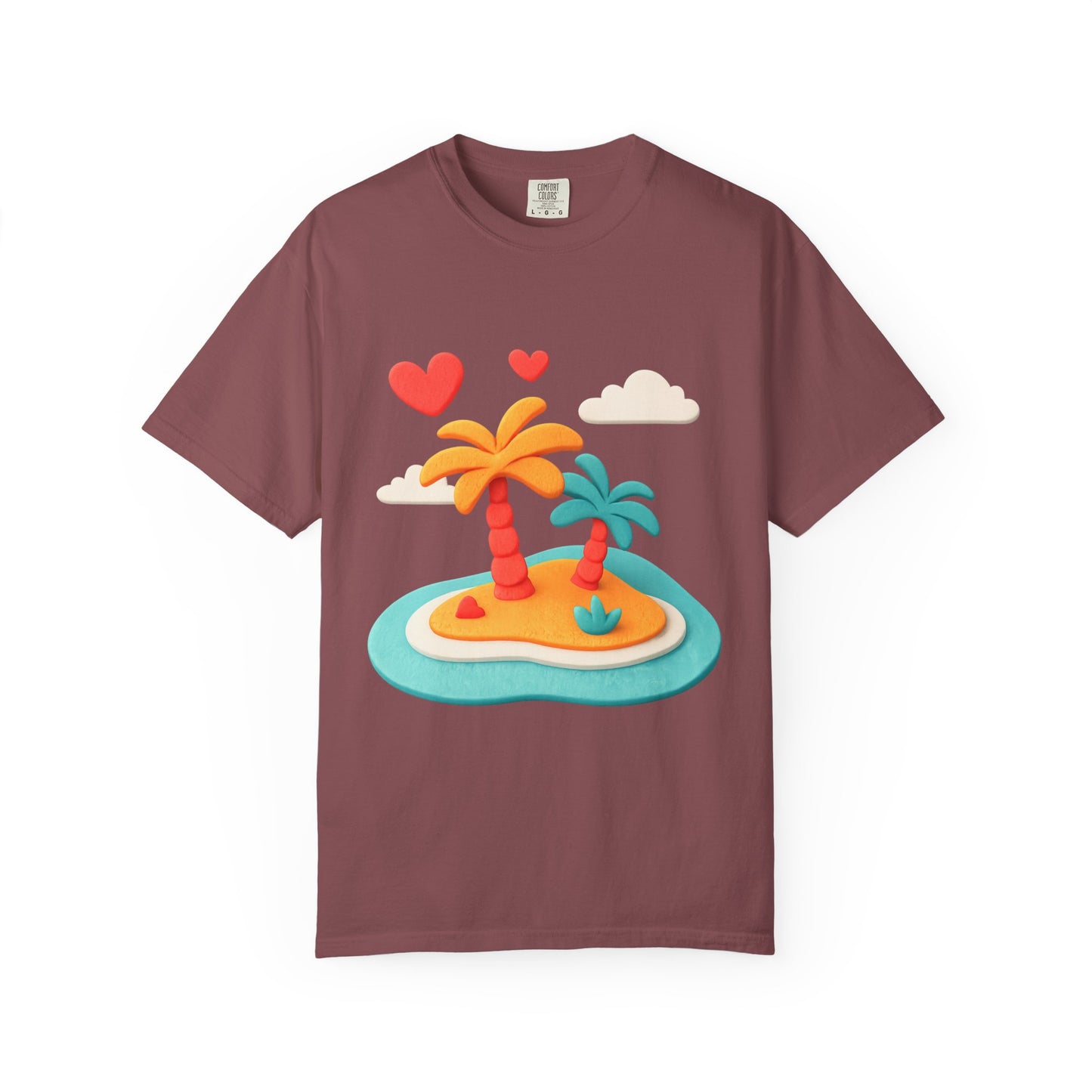 Tropical Love Island Tee — Comfort Colors
