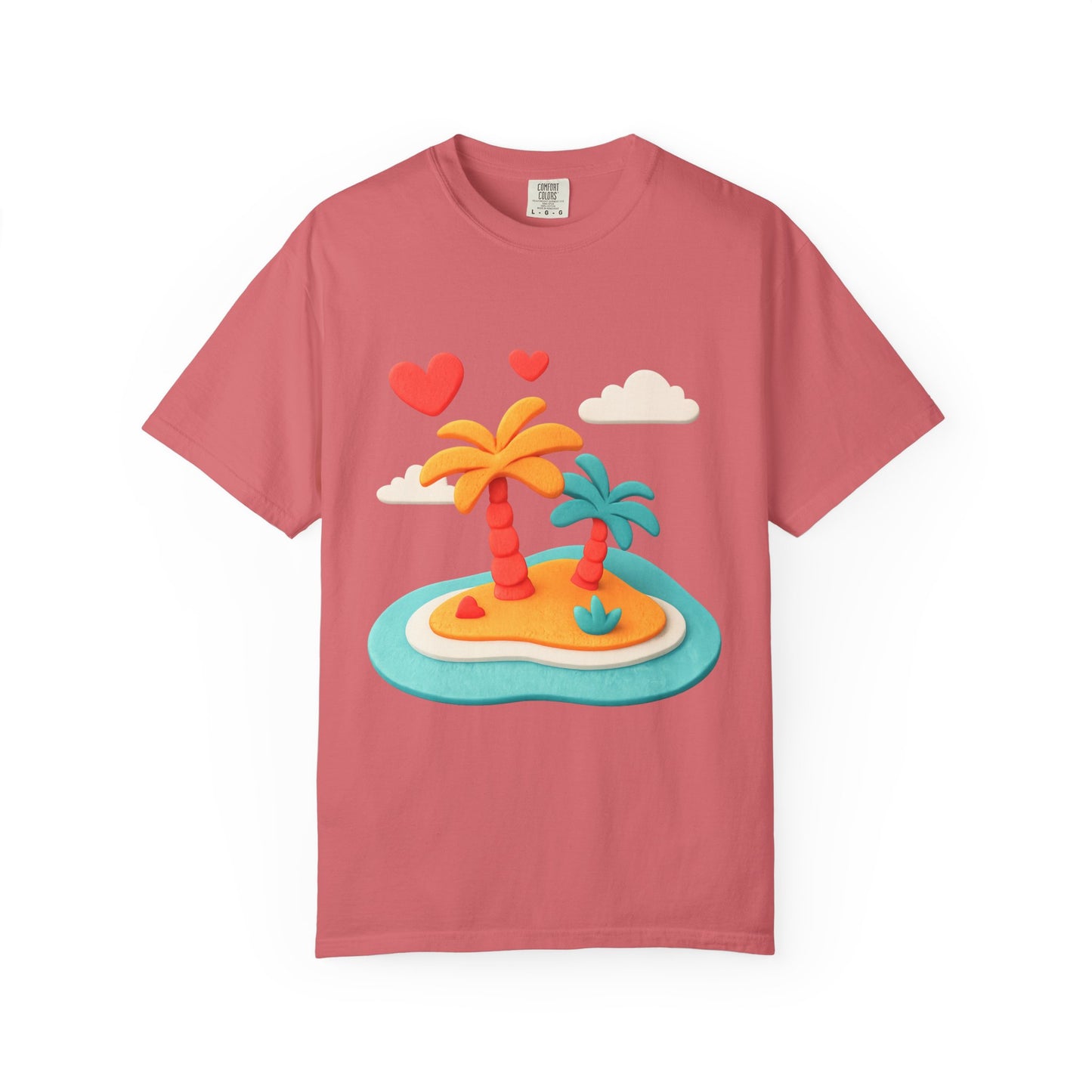 Tropical Love Island Tee — Comfort Colors