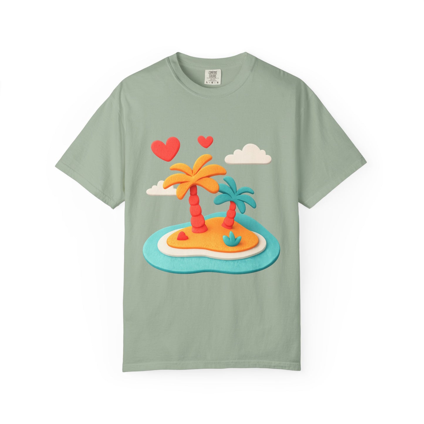 Tropical Love Island Tee — Comfort Colors