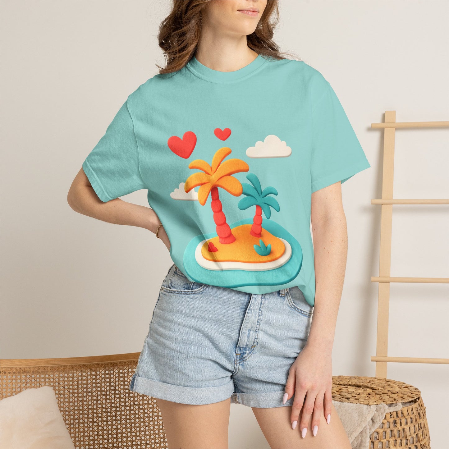 Tropical Love Island Tee — Comfort Colors