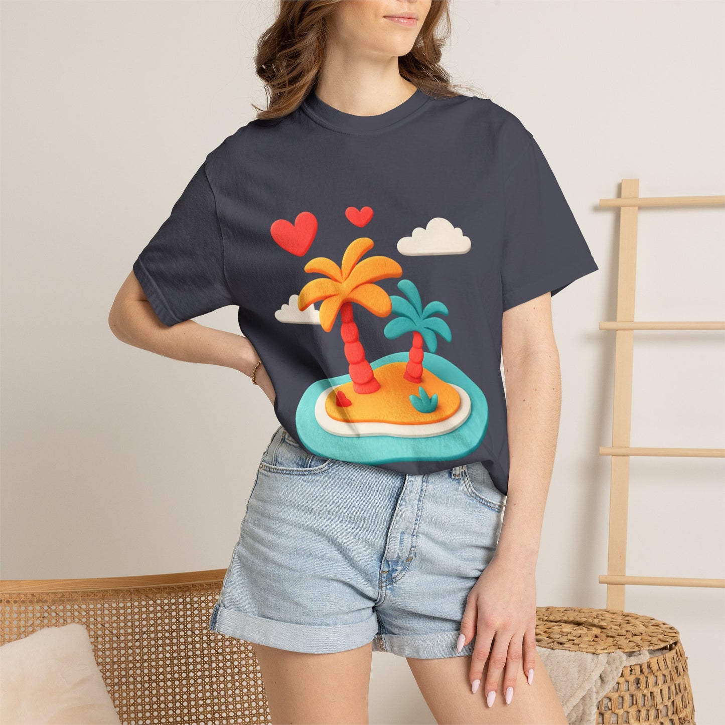 Tropical Love Island Tee — Comfort Colors