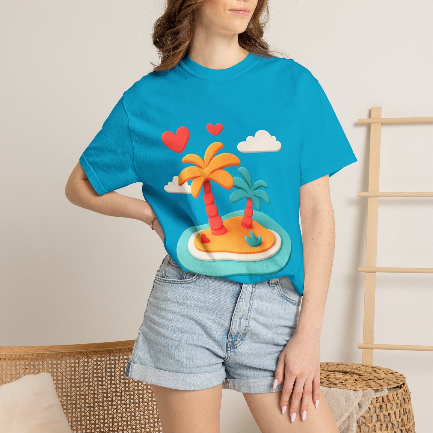 Tropical Love Island Tee — Comfort Colors