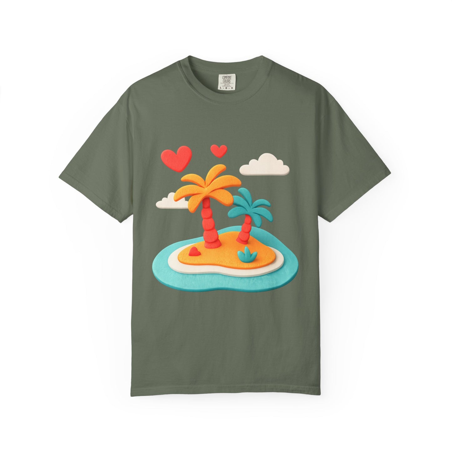 Tropical Love Island Tee — Comfort Colors