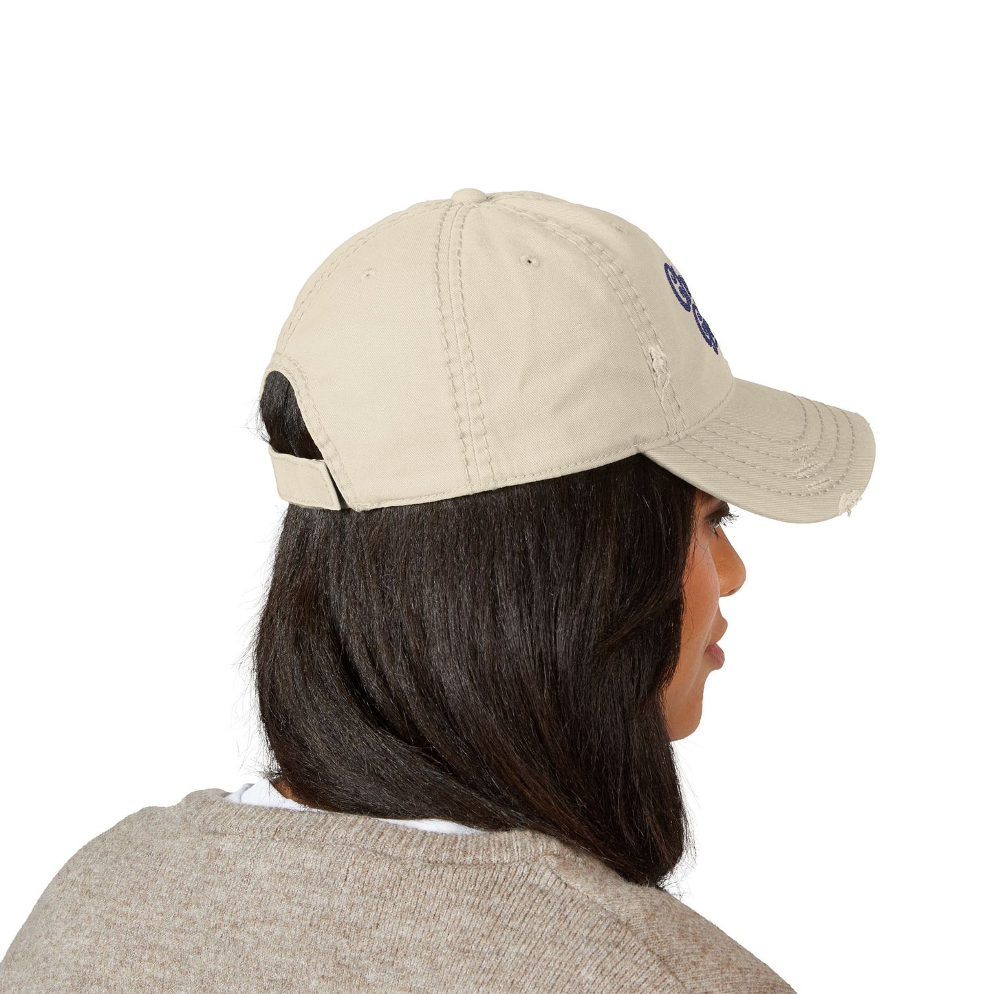 Choose the Good embroidered dad hat, cotton twill with a small script logo on the front.