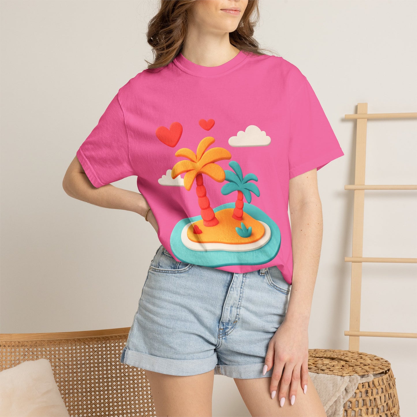 Tropical Love Island Tee — Comfort Colors
