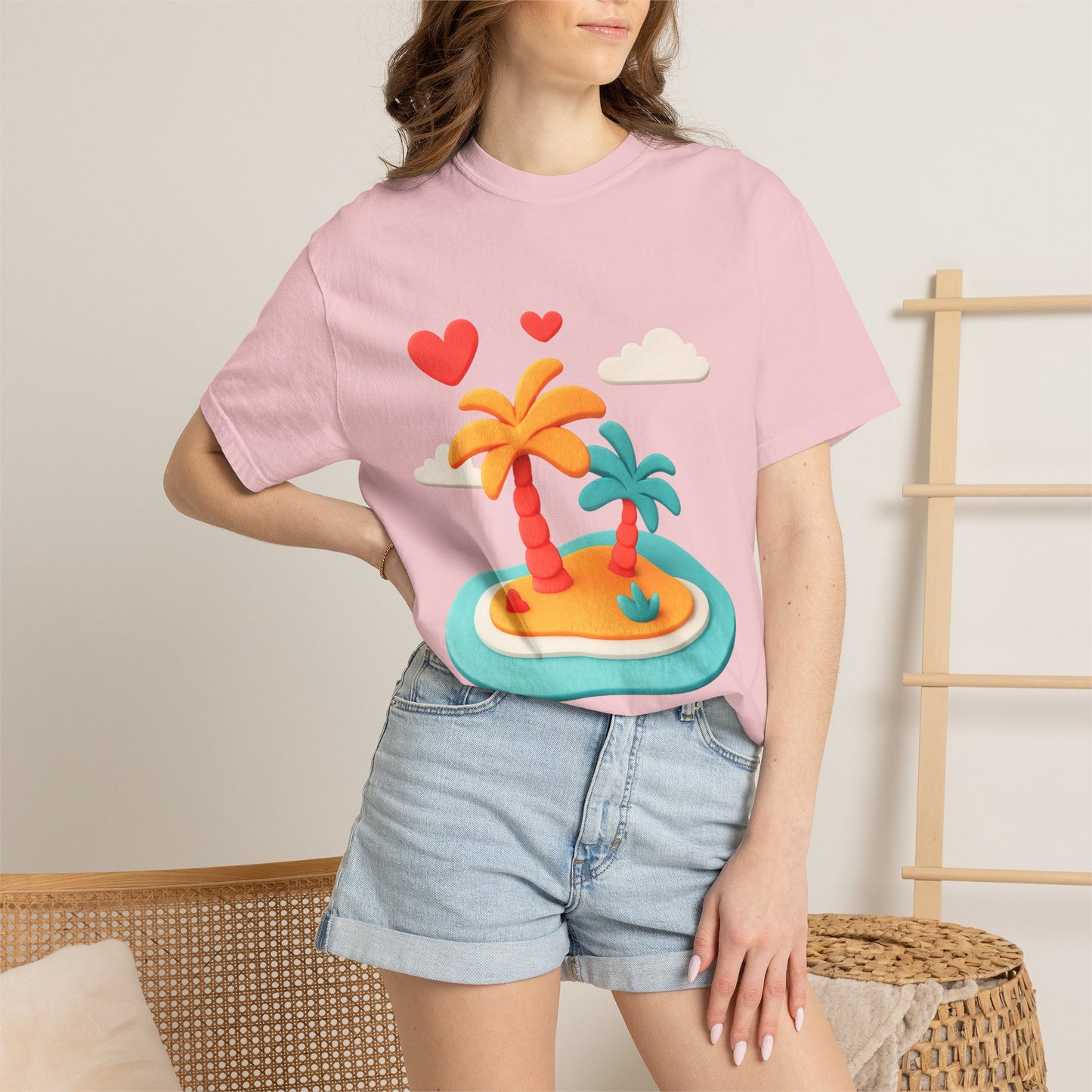 Tropical Love Island Tee — Comfort Colors
