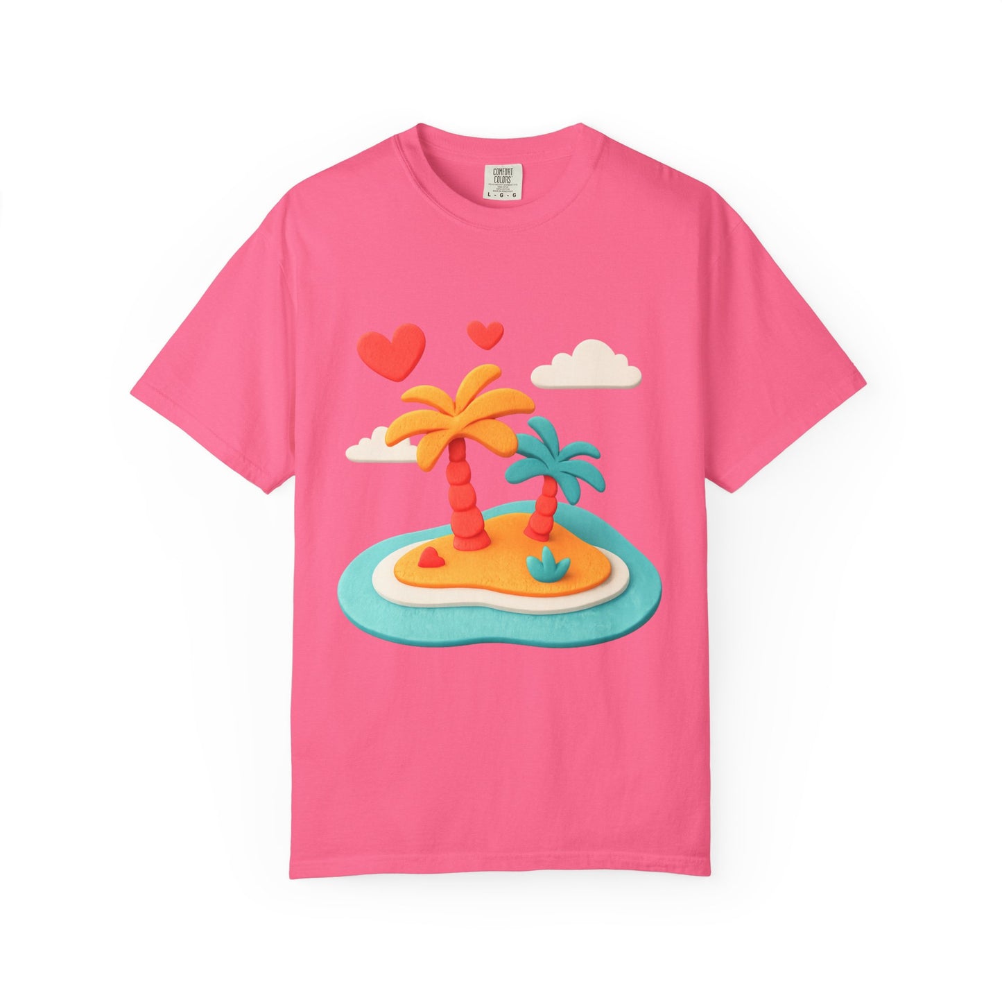 Tropical Love Island Tee — Comfort Colors