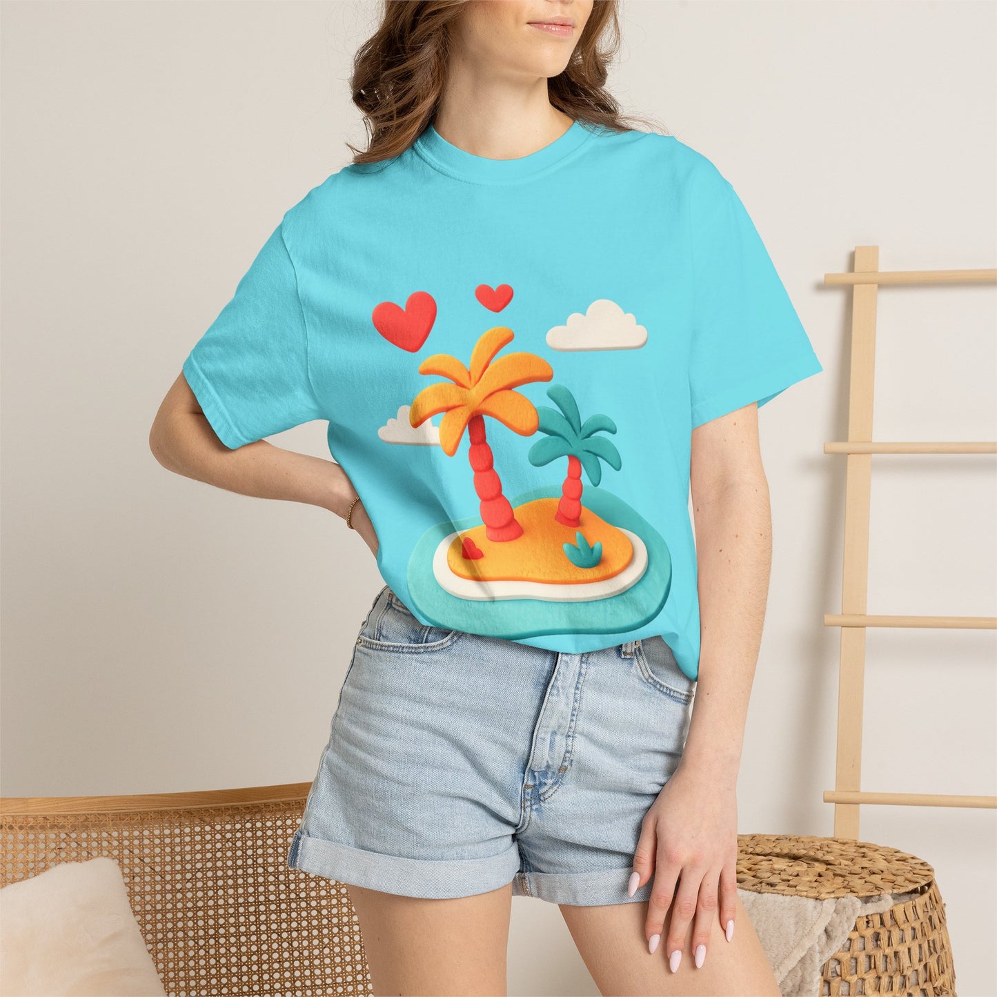 Tropical Love Island Tee — Comfort Colors