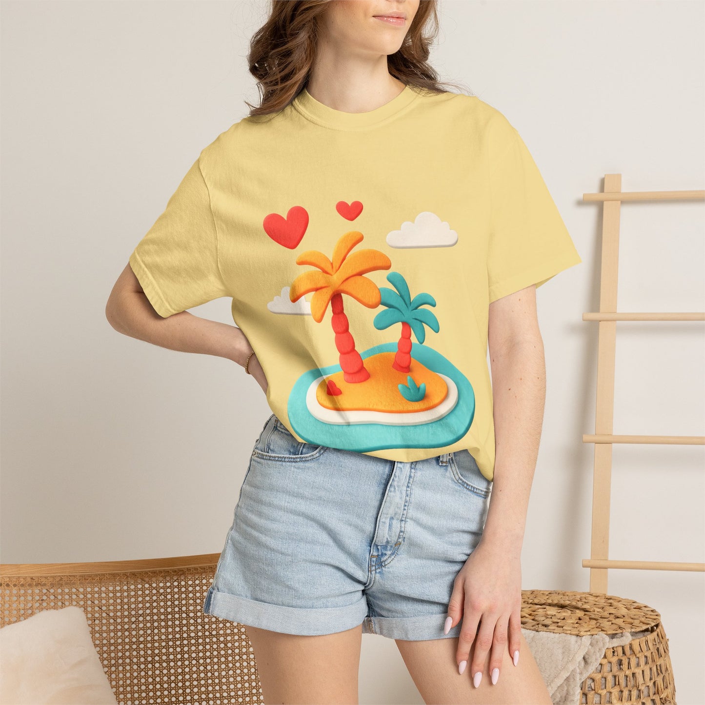Tropical Love Island Tee — Comfort Colors