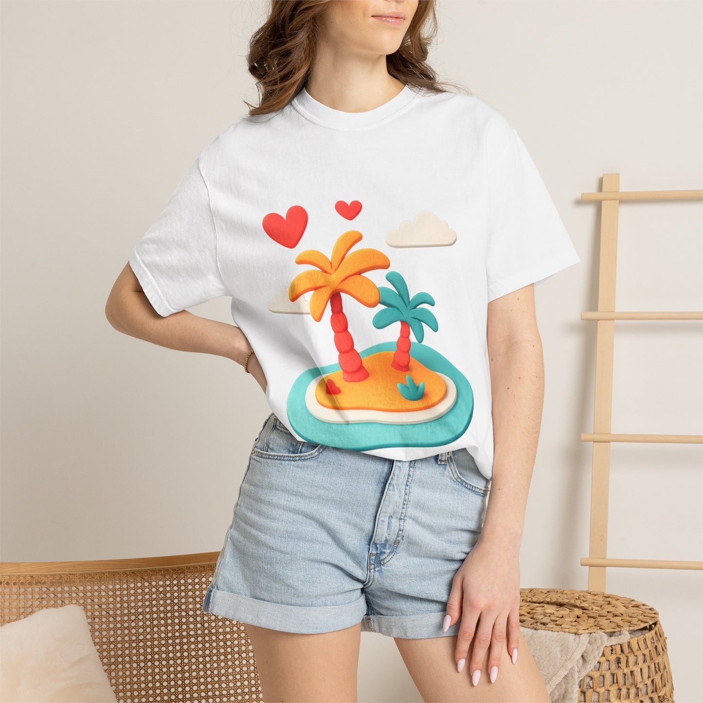 Tropical Love Island Tee — Comfort Colors