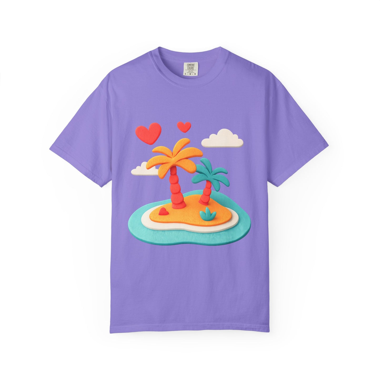 Tropical Love Island Tee — Comfort Colors