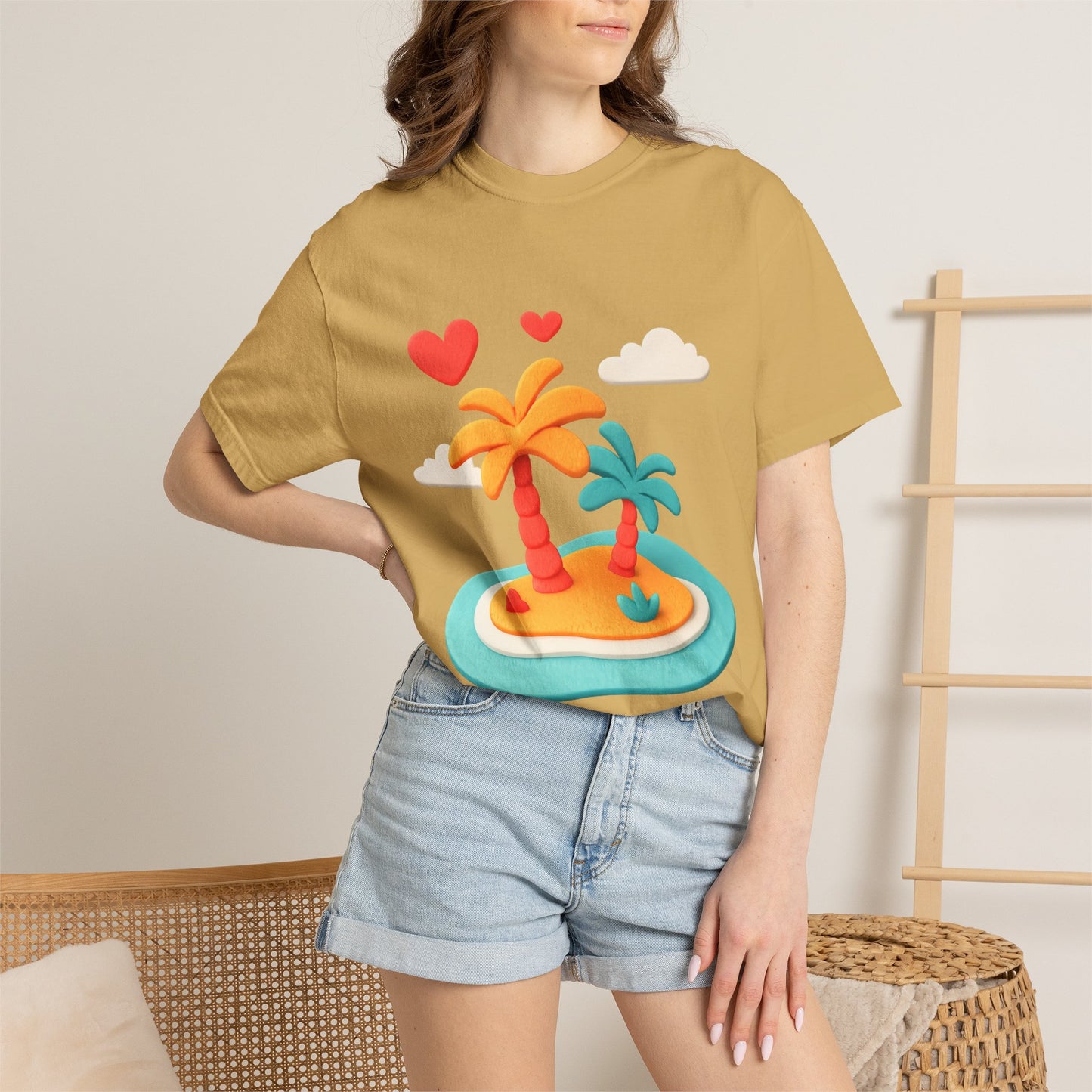 Tropical Love Island Tee — Comfort Colors