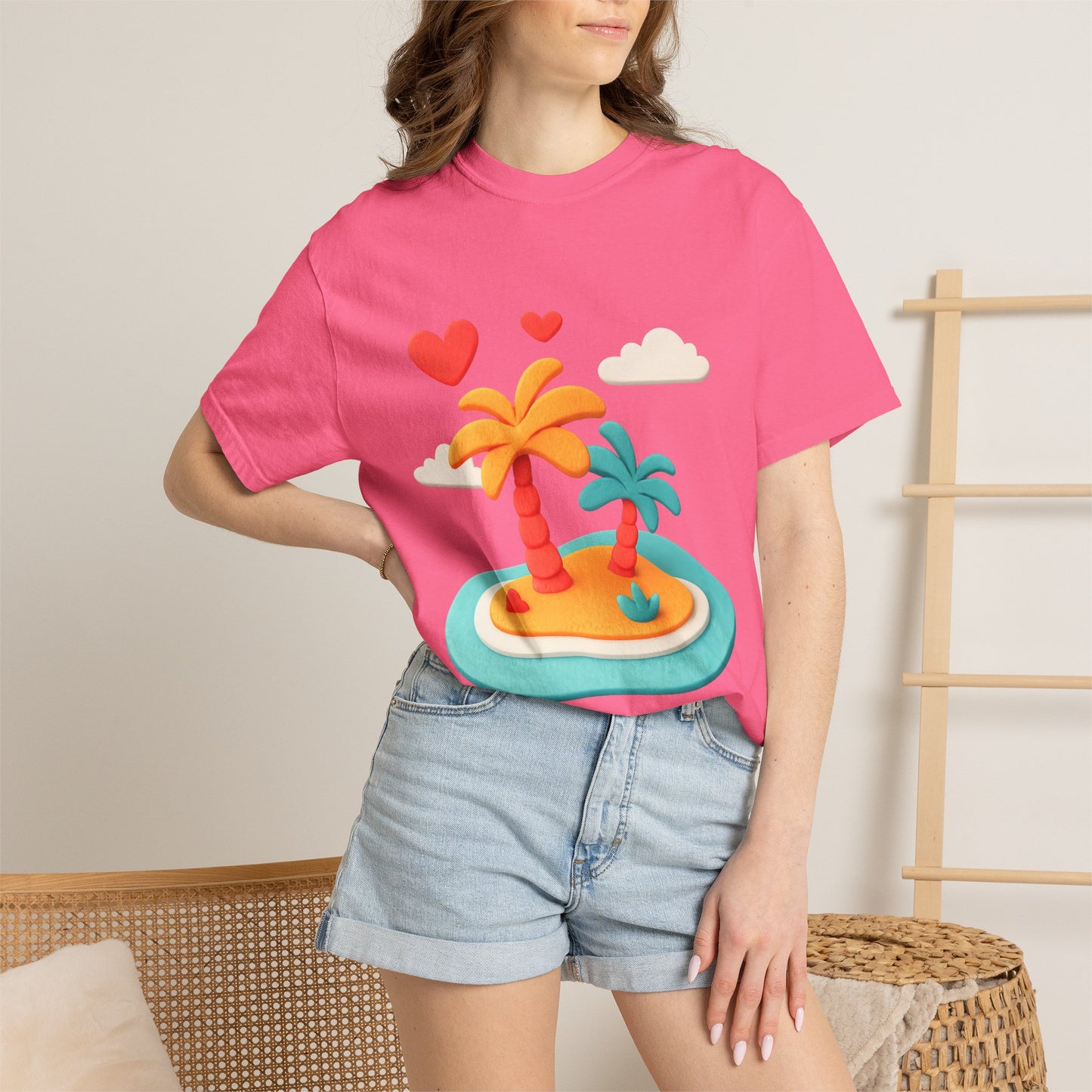 Tropical Love Island Tee — Comfort Colors