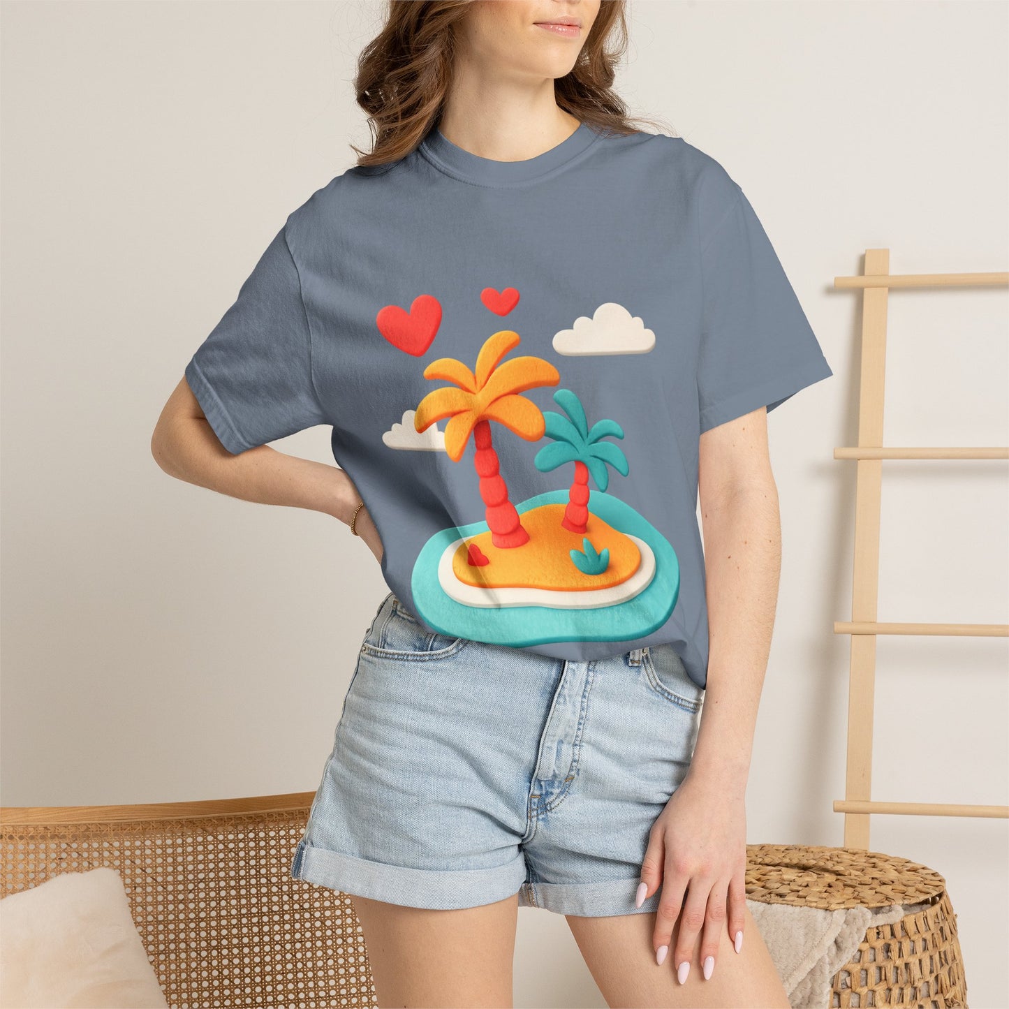 Tropical Love Island Tee — Comfort Colors