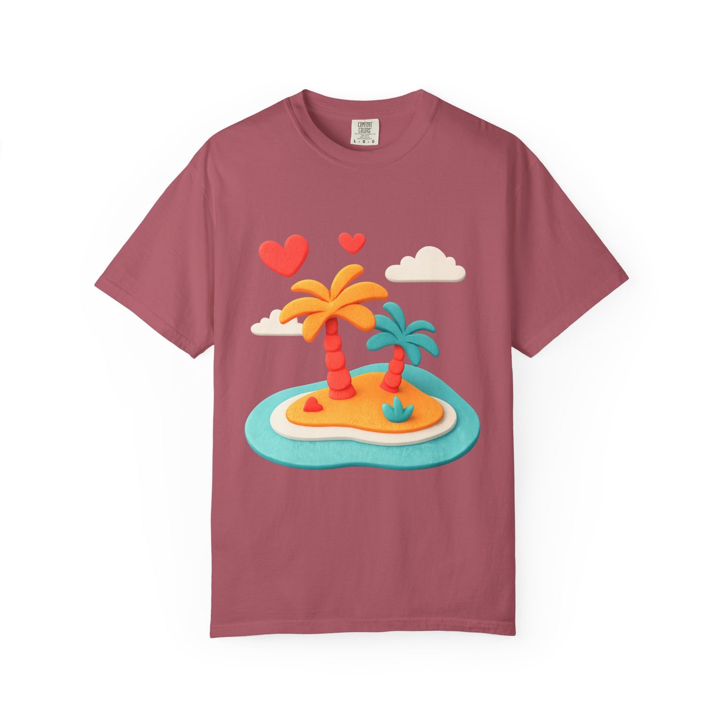 Tropical Love Island Tee — Comfort Colors