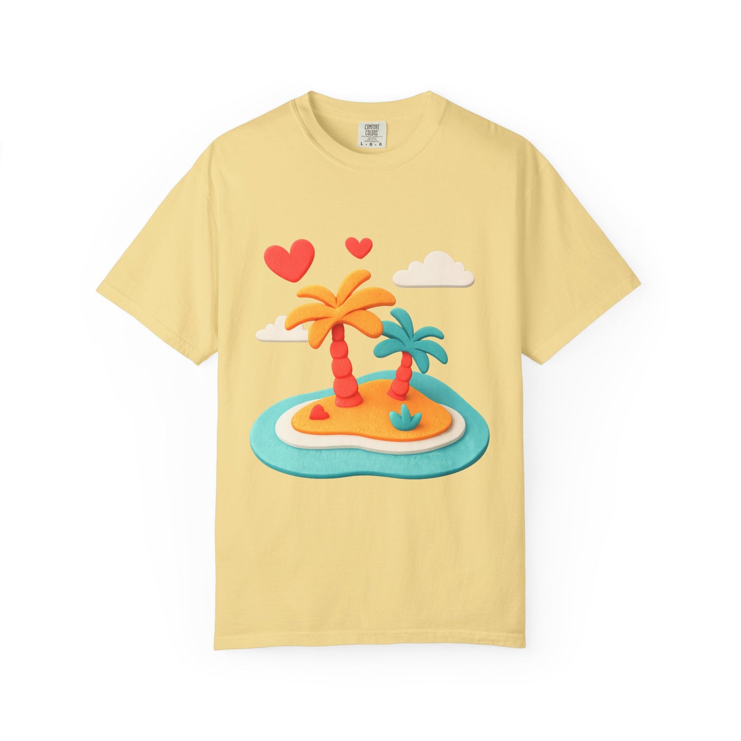 Tropical Love Island Tee — Comfort Colors