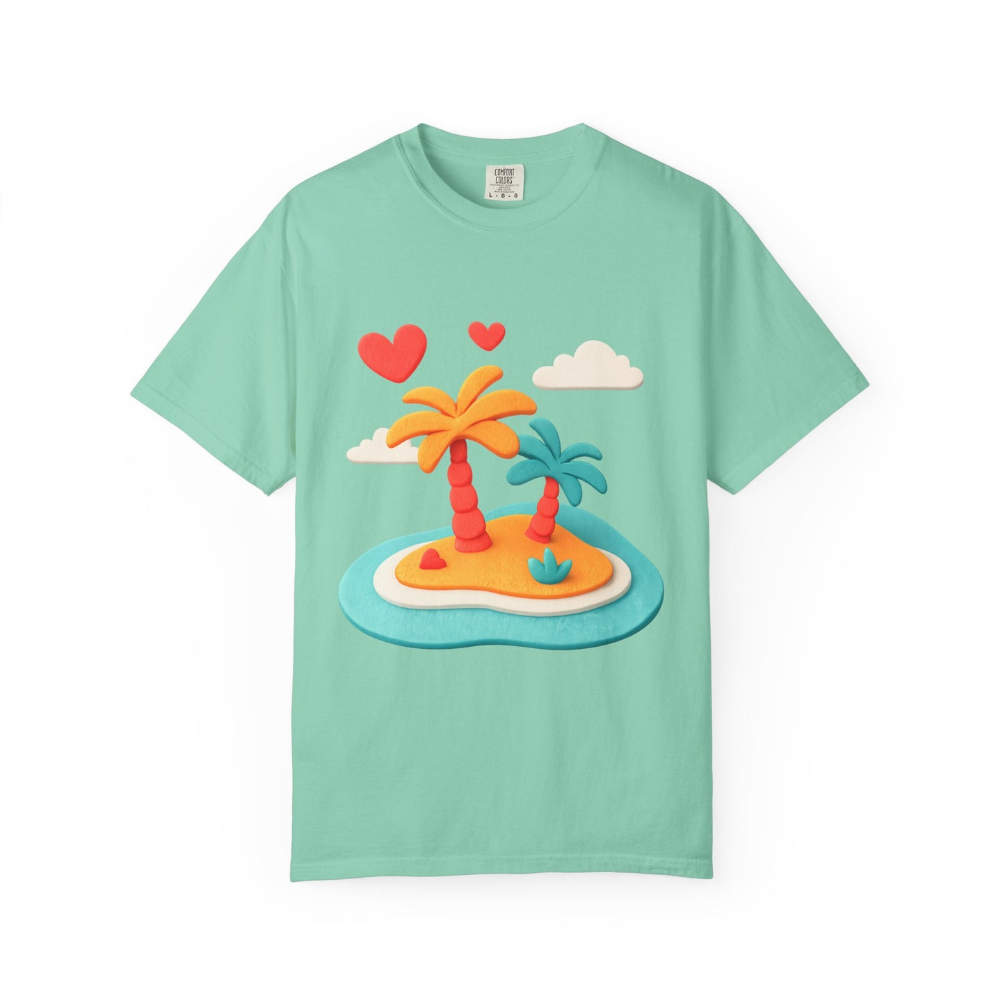 Tropical Love Island Tee — Comfort Colors