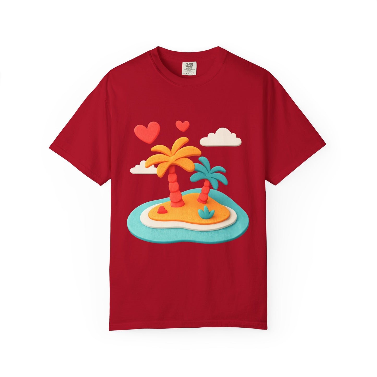 Tropical Love Island Tee — Comfort Colors