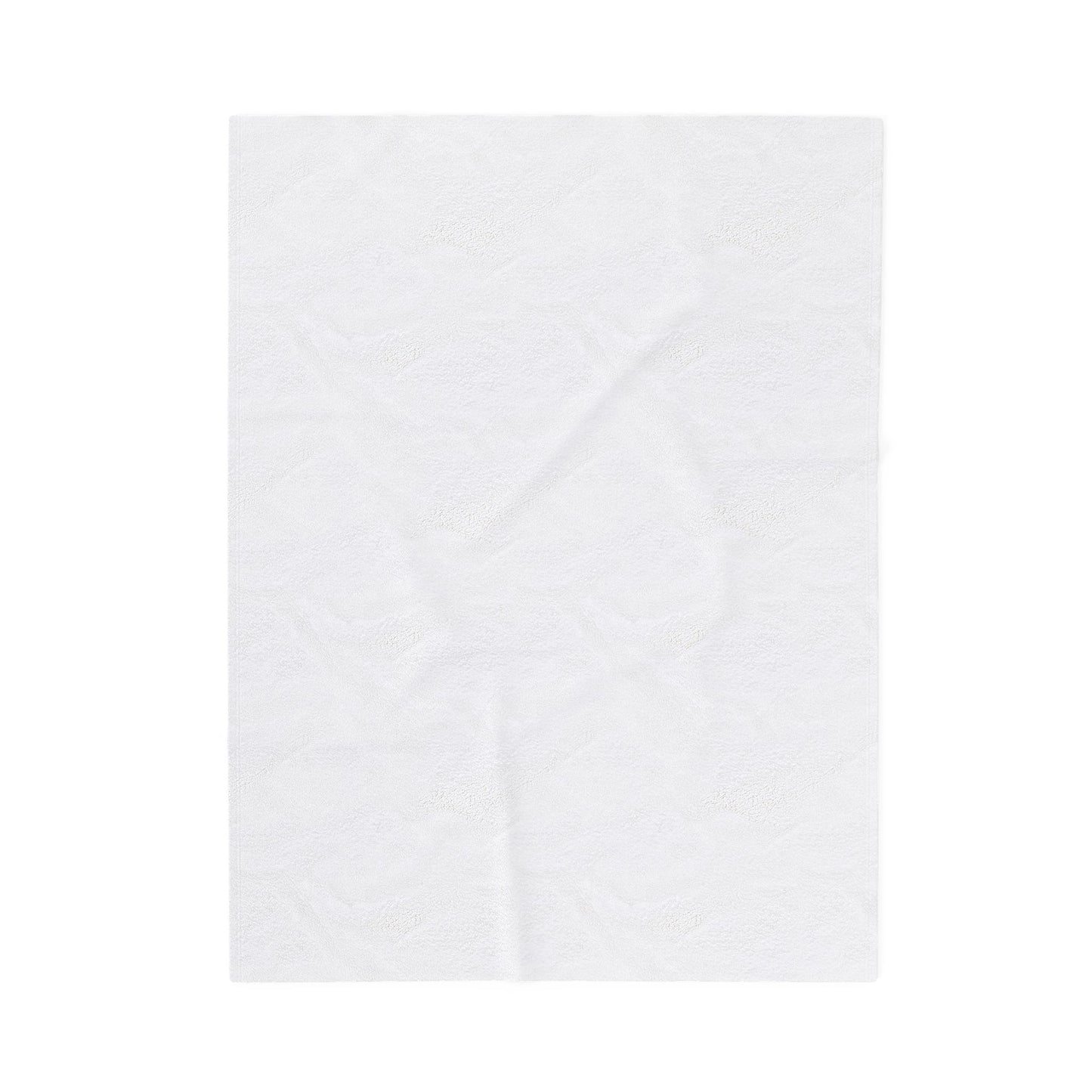 Small Steps, Big Dreams velveteen plush blanket with a bright hand-lettered print.