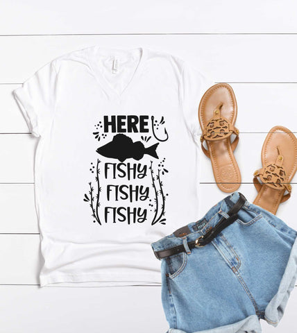 Here Fishy Fishy - Women's Shirts